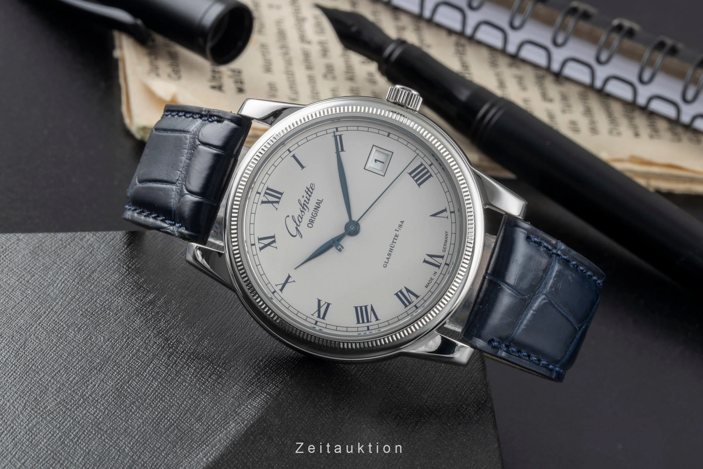 Glashütte Senator steel automatic men's watch 39-11-02-03-04	  [2505541] - Image 3