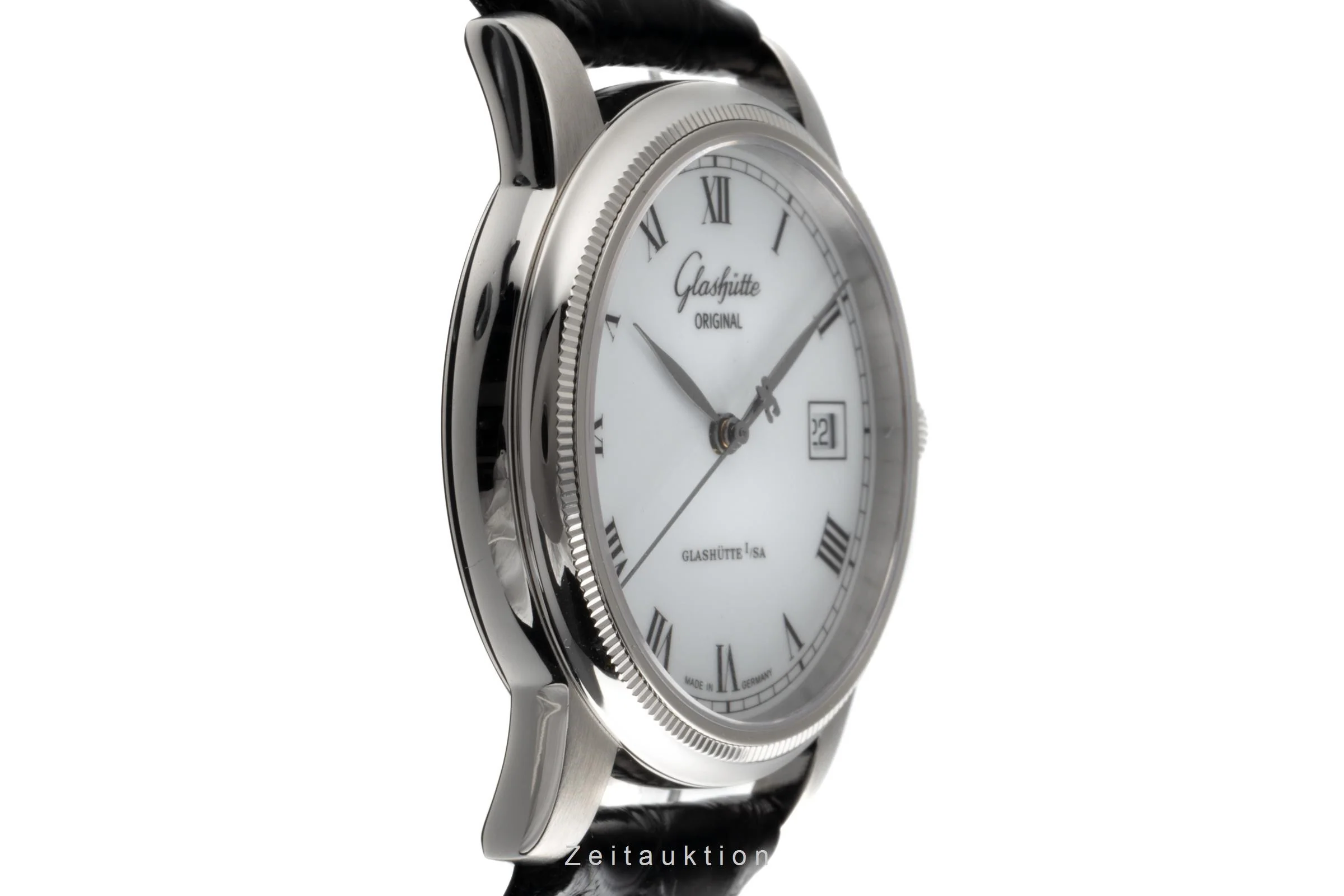 Glashütte Senator steel automatic men's watch 39-11-03-03-04 LP: 9000EUR  [2300229] - Image 7