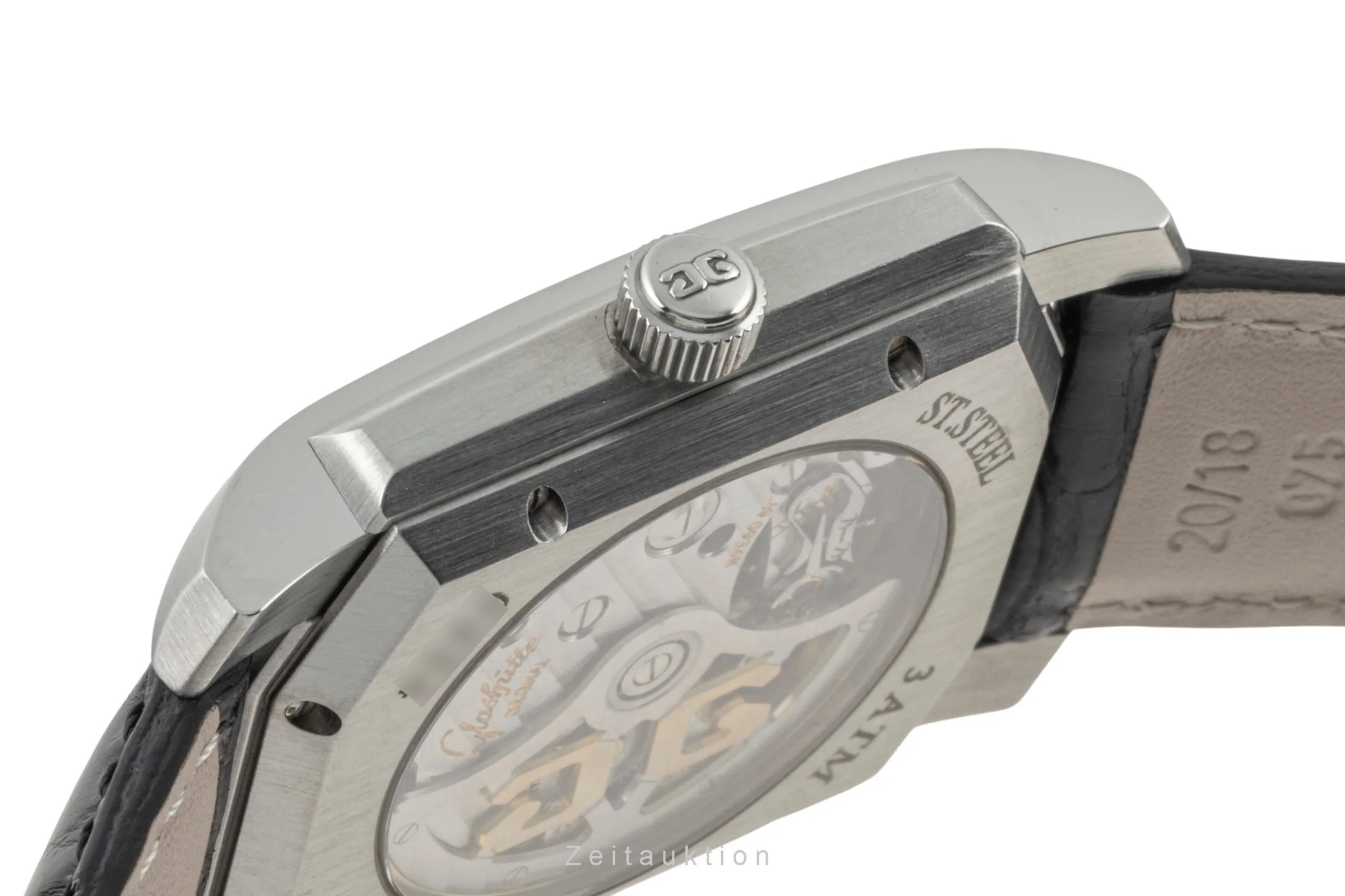 Glashütte Senator steel automatic men's watch 39-20-01-01-04  [2400487] - Image 10