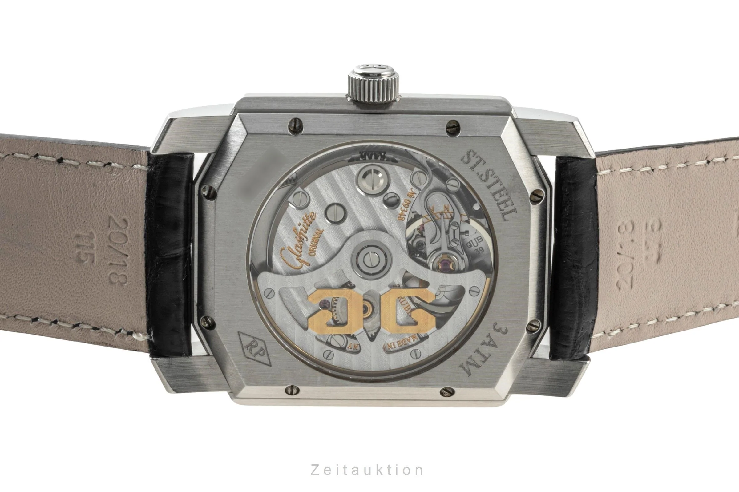 Glashütte Senator steel automatic men's watch 39-20-01-01-04  [2400487] - Image 11