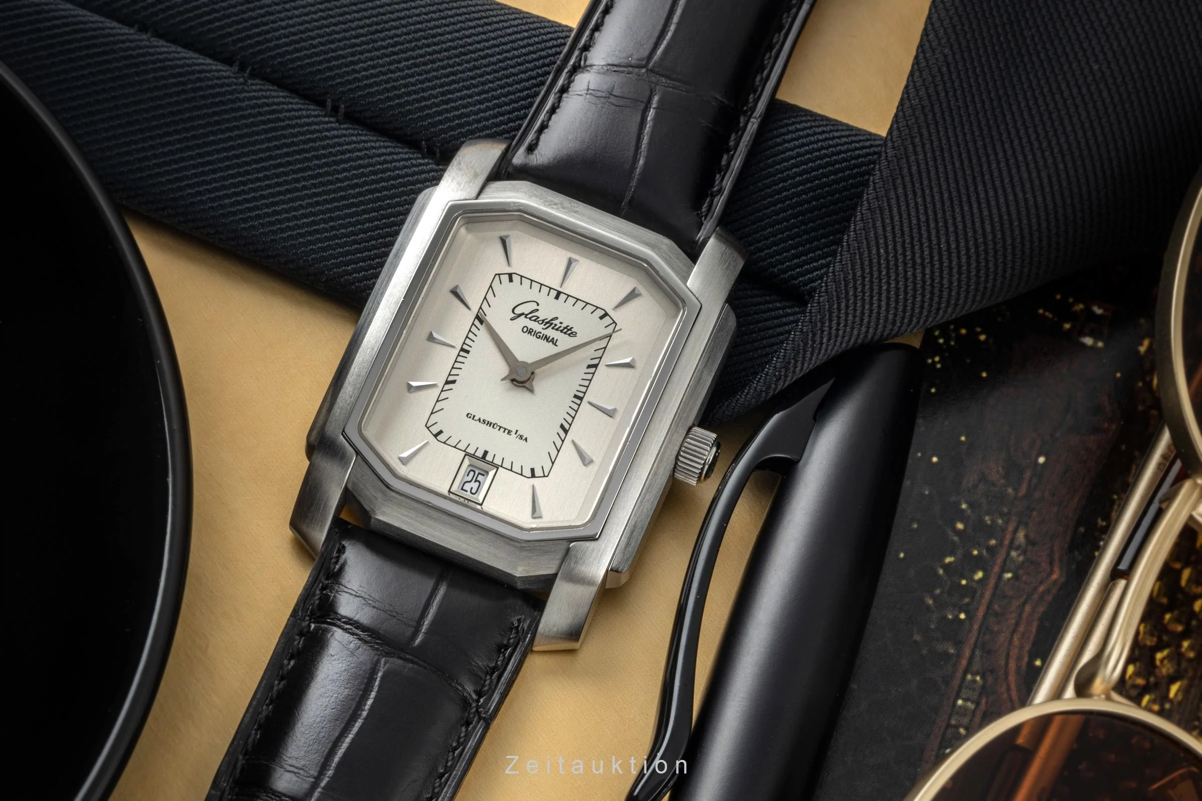 Glashütte Senator steel automatic men's watch 39-20-01-01-04  [2400487] - Image 13