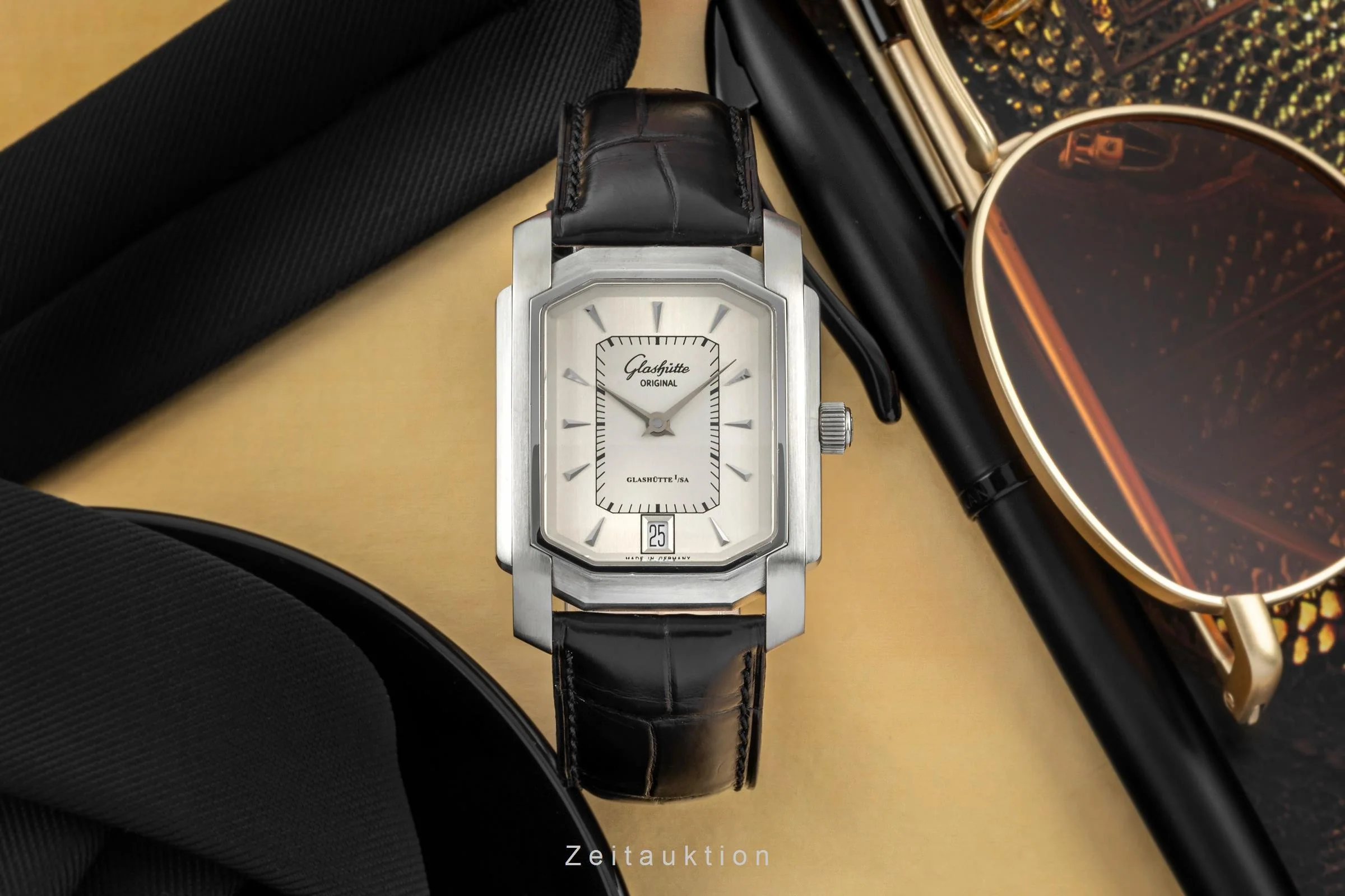 Glashütte Senator steel automatic men's watch 39-20-01-01-04  [2400487] - Image 3