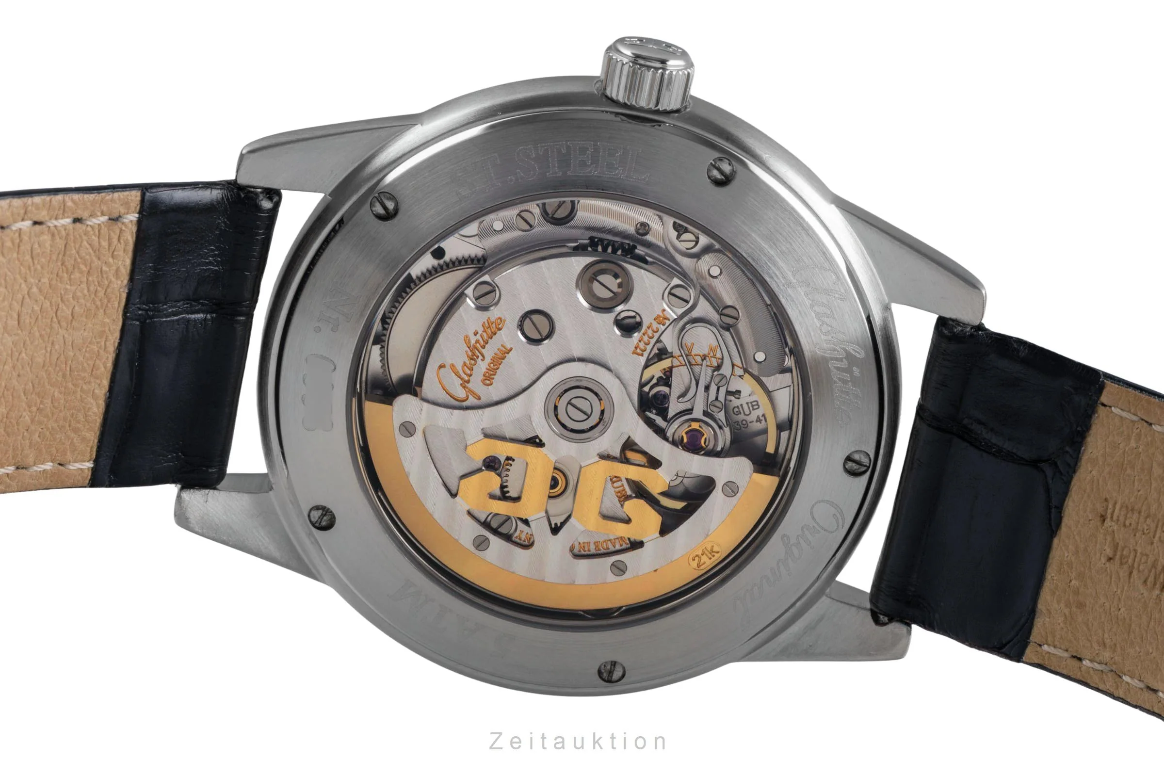 Glashütte Senator steel automatic men's watch 39-41-04-12-04  [2503374] - Image 12