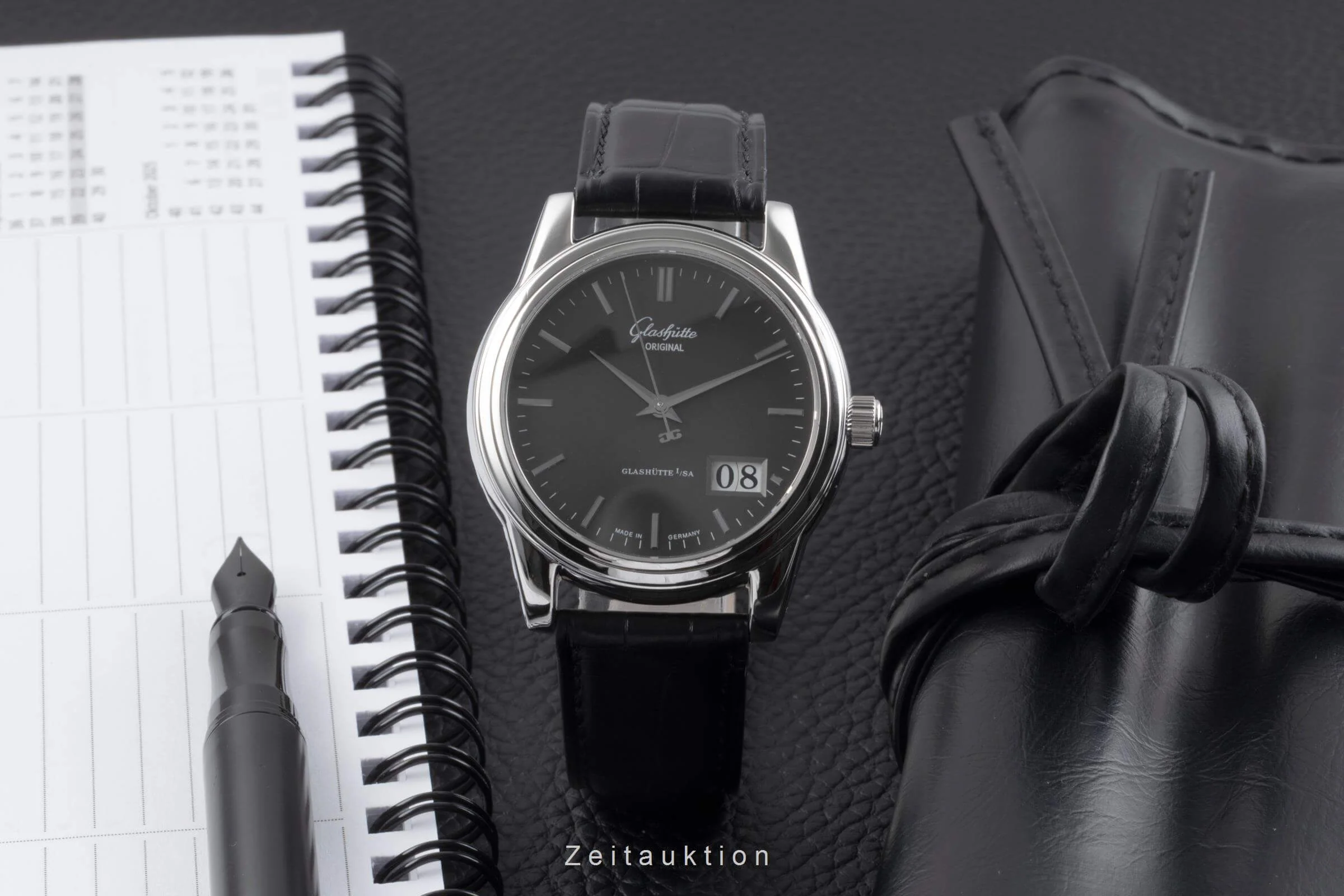 Glashütte Senator steel automatic men's watch 39.42.14.24.04  [2502128] - Image 4