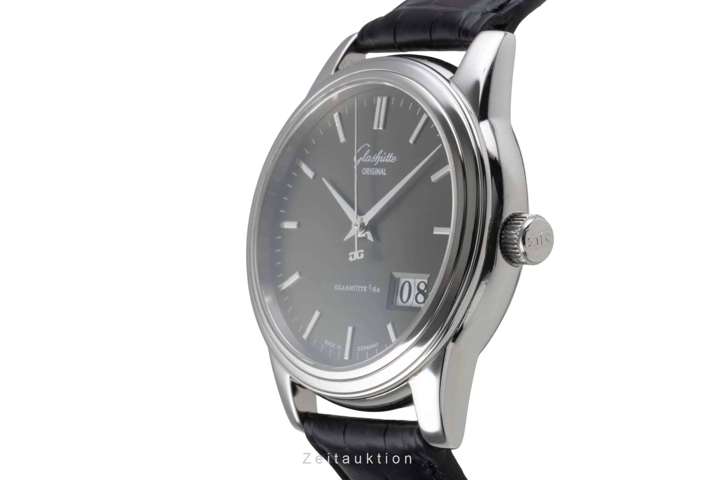 Glashütte Senator steel automatic men's watch 39.42.14.24.04  [2502128] - Image 7