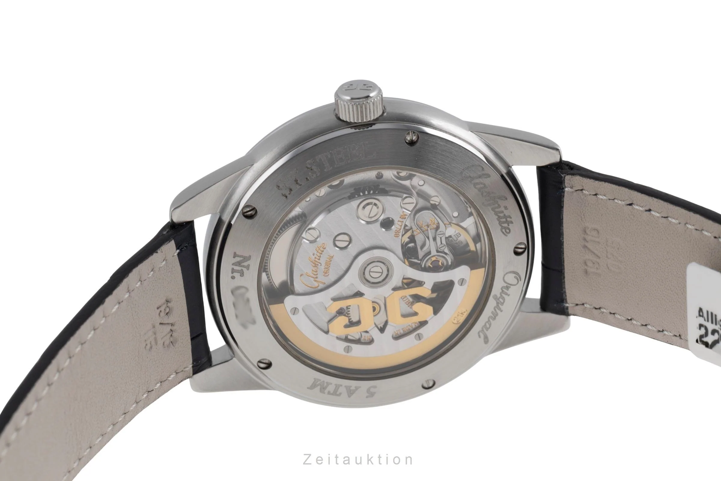 Glashütte Senator steel automatic men's watch 39-44-04-12-04  [2502801] - Image 11
