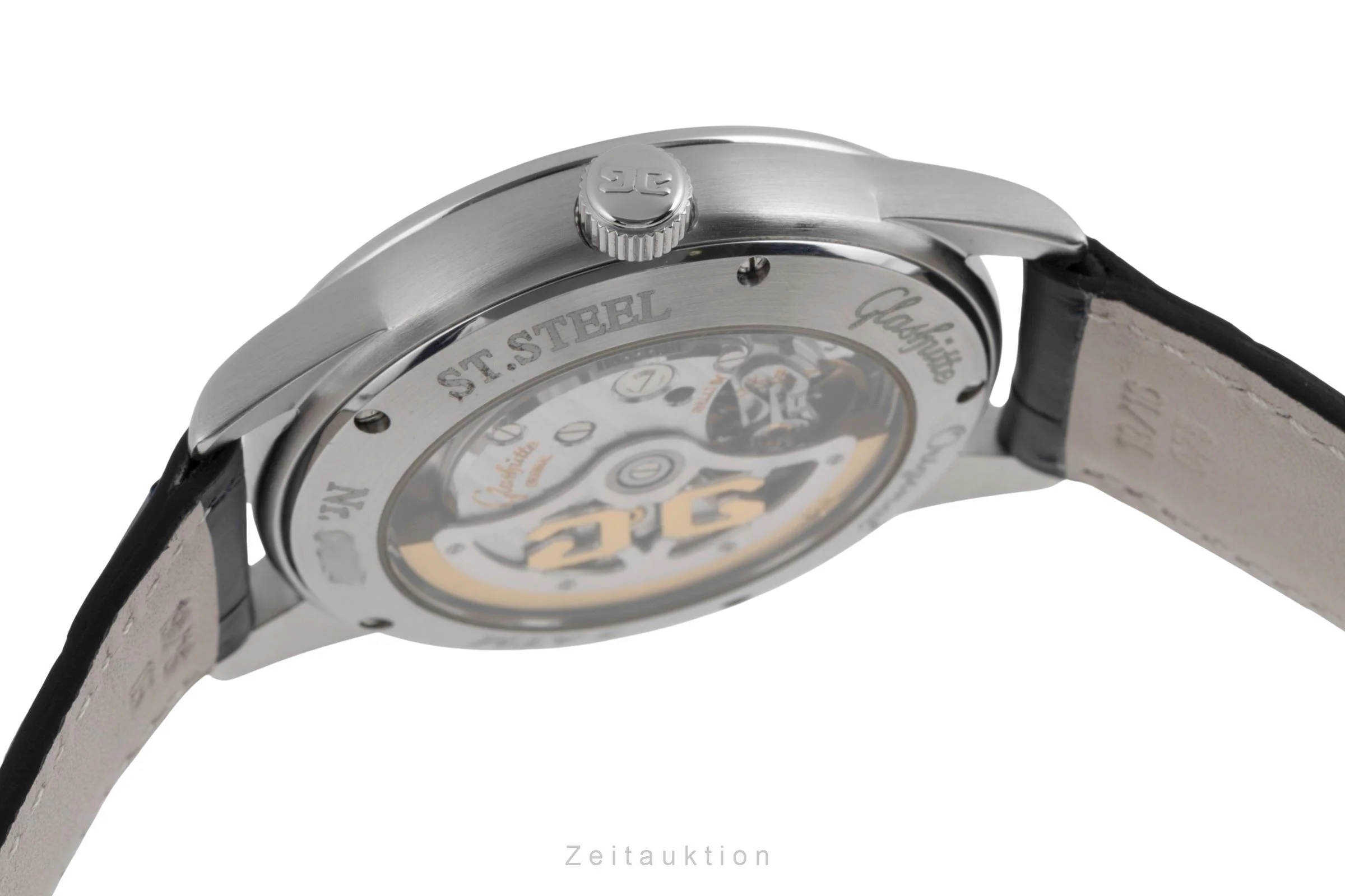 Glashütte Senator steel automatic men's watch 39-44-04-12-04  [2502801] - Image 12