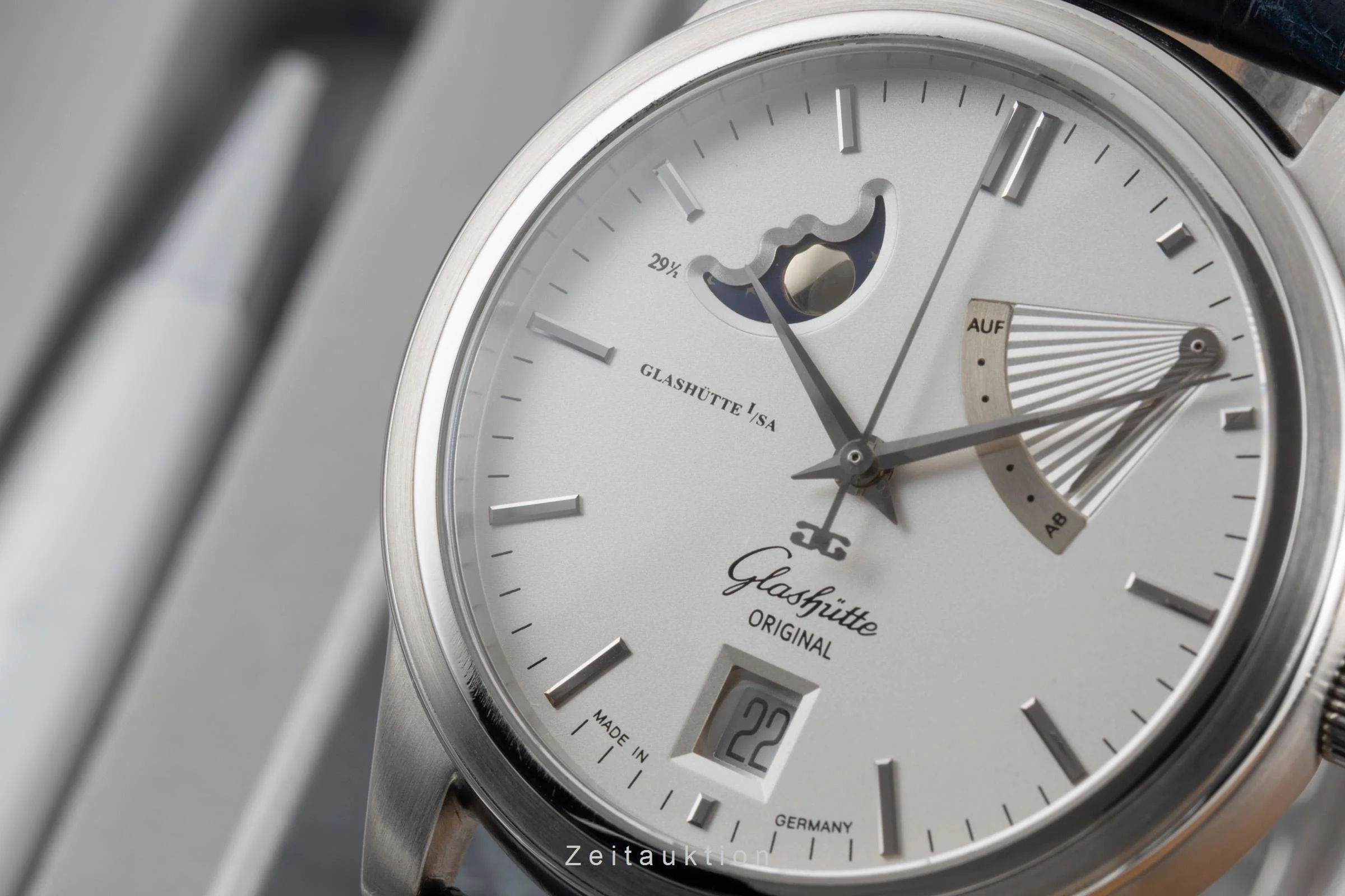 Glashütte Senator steel automatic men's watch 39-44-04-12-04  [2600086] - Image 14