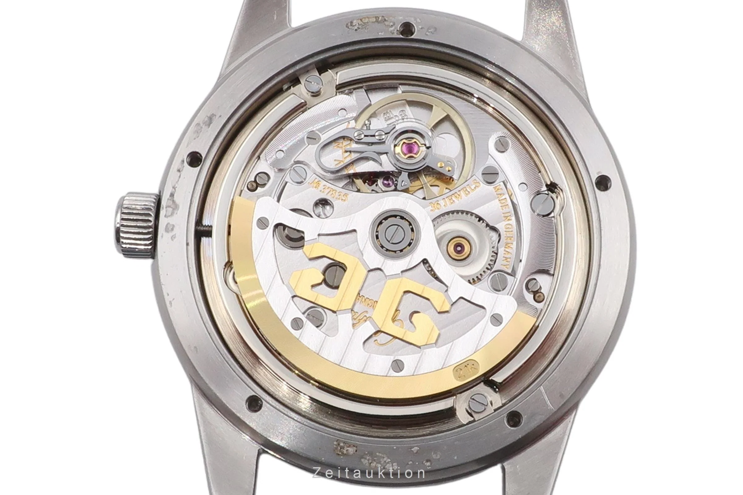 Glashütte Senator steel automatic men's watch 39-44-04-12-04  [2600086] - Image 16