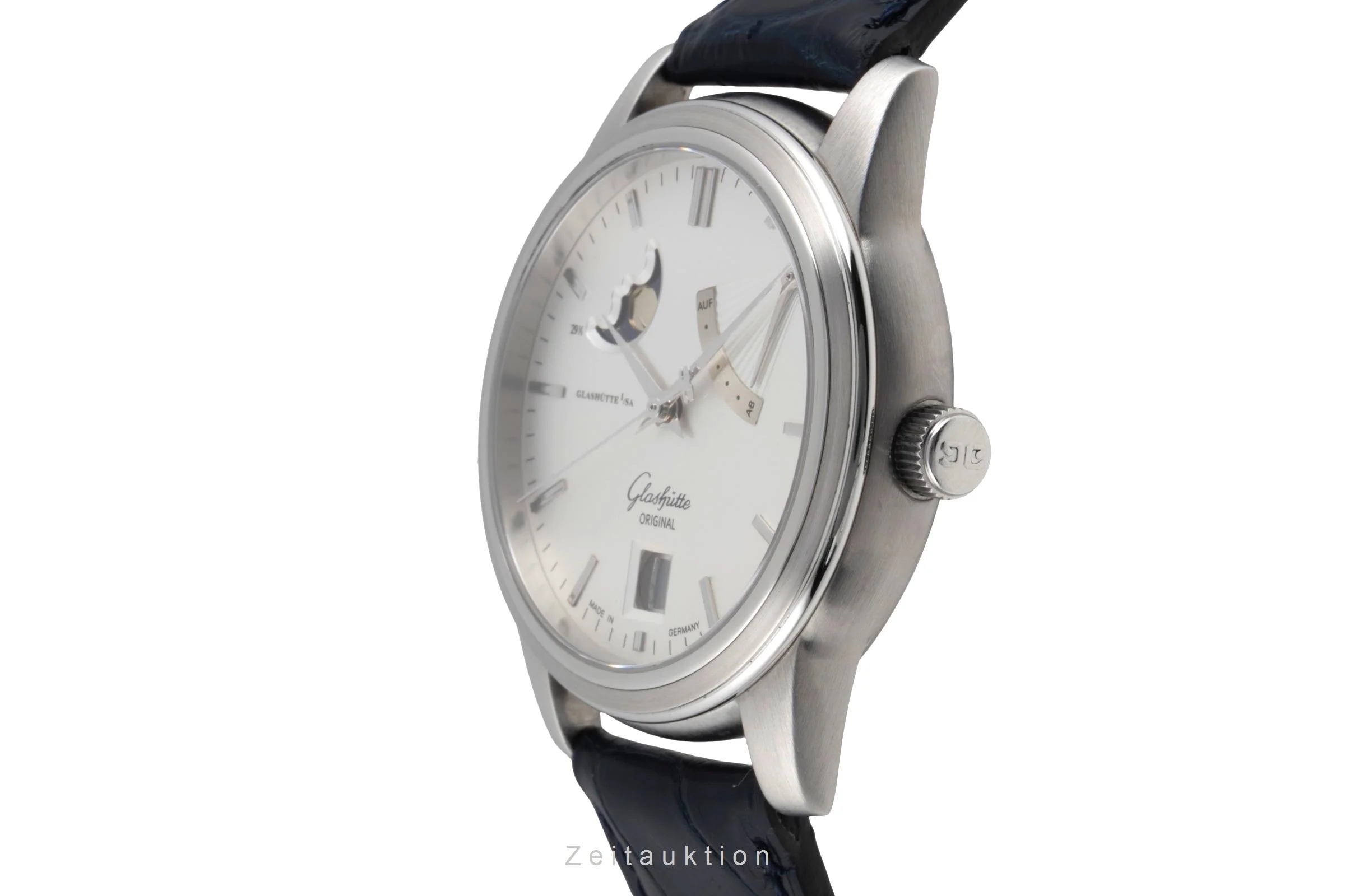 Glashütte Senator steel automatic men's watch 39-44-04-12-04  [2600086] - Image 7