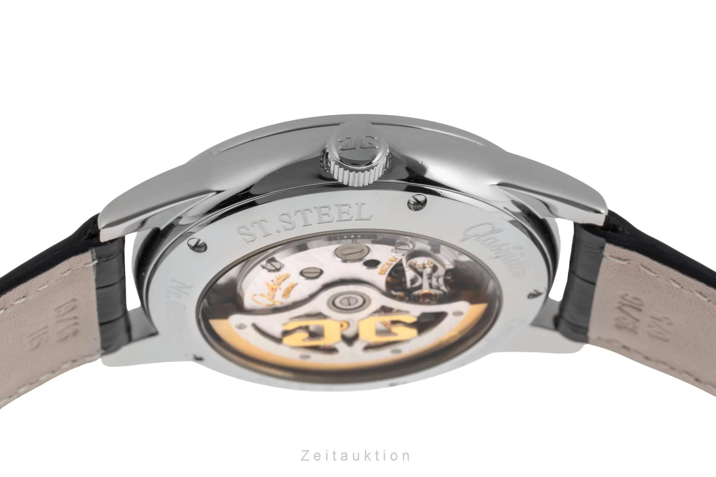 Glashütte Senator steel automatic men's watch 39-44-14-22-04  [2502572] - Image 12