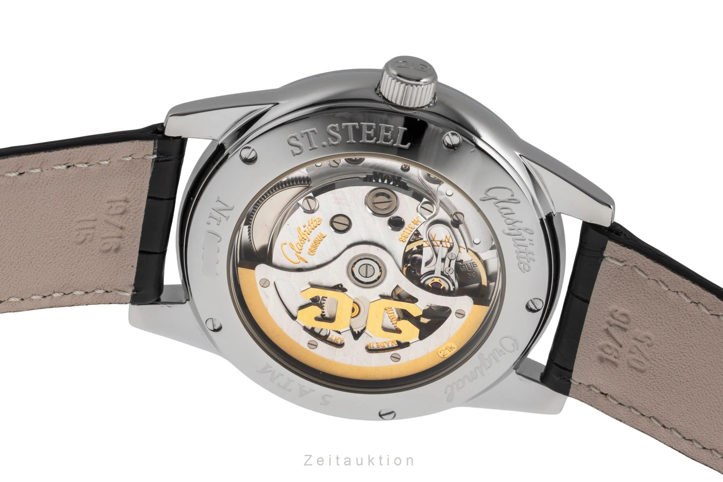 Glashütte Senator steel automatic men's watch 39-44-14-22-04  [2502572] - Image 13