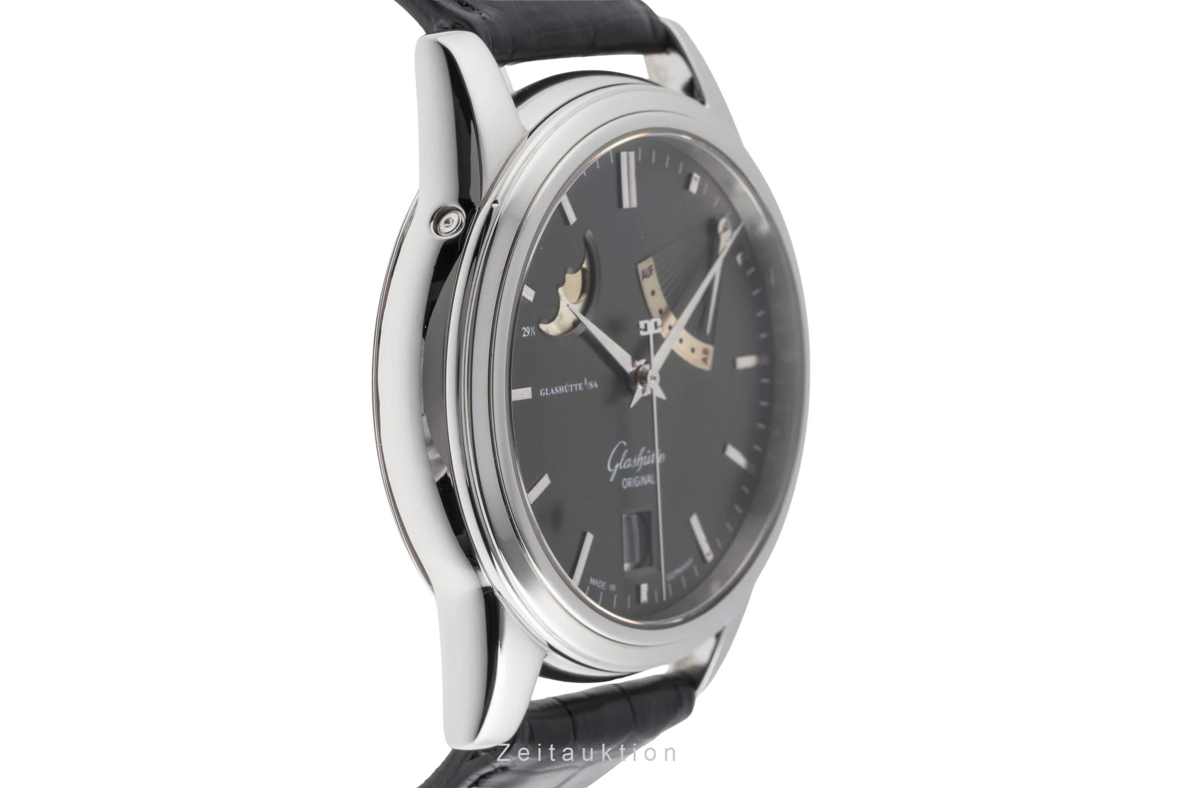 Glashütte Senator steel automatic men's watch 39-44-14-22-04  [2502572] - Image 8