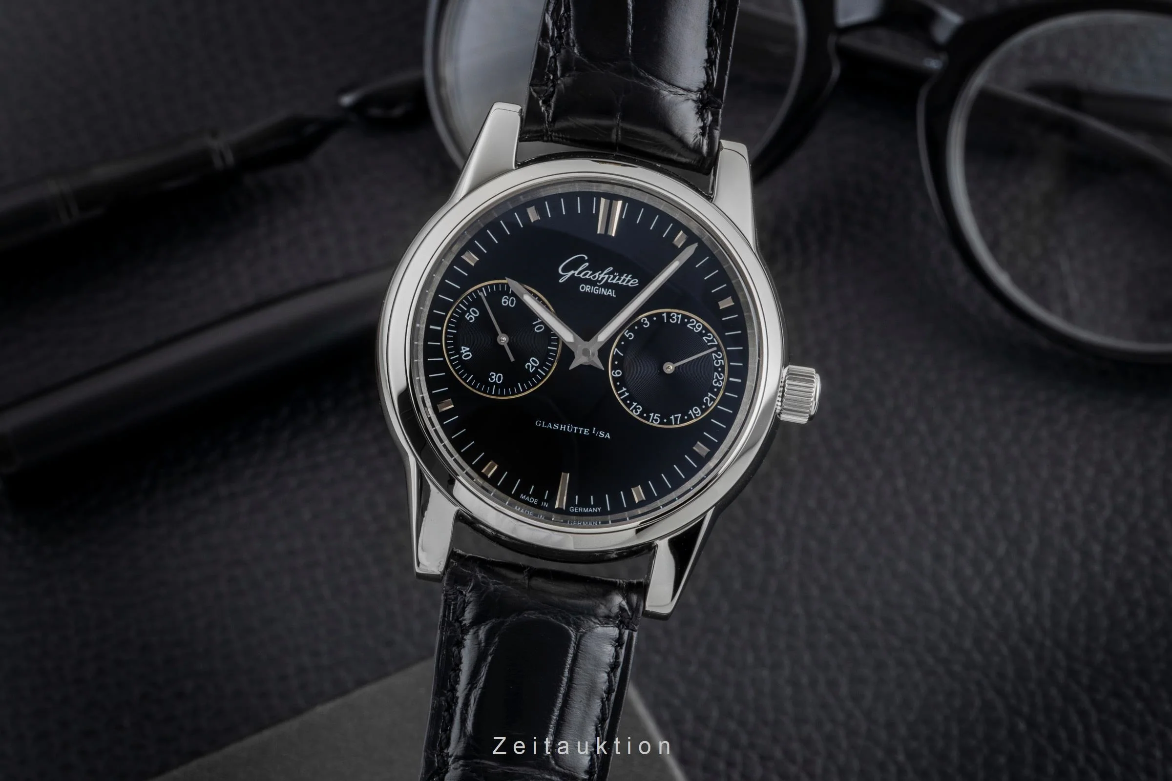 Glashütte Senator steel automatic men's watch 39-58-01-02-04  [2600158] - Image 2