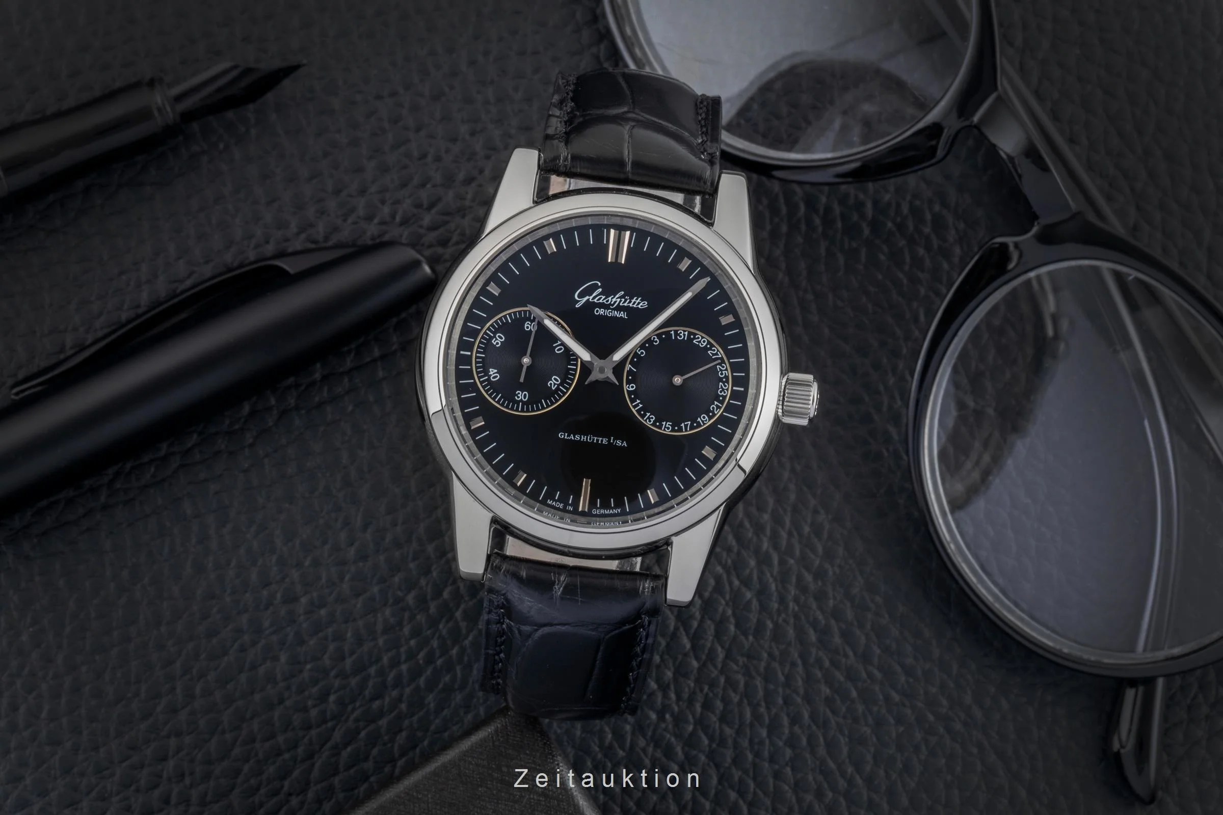 Glashütte Senator steel automatic men's watch 39-58-01-02-04  [2600158] - Image 4