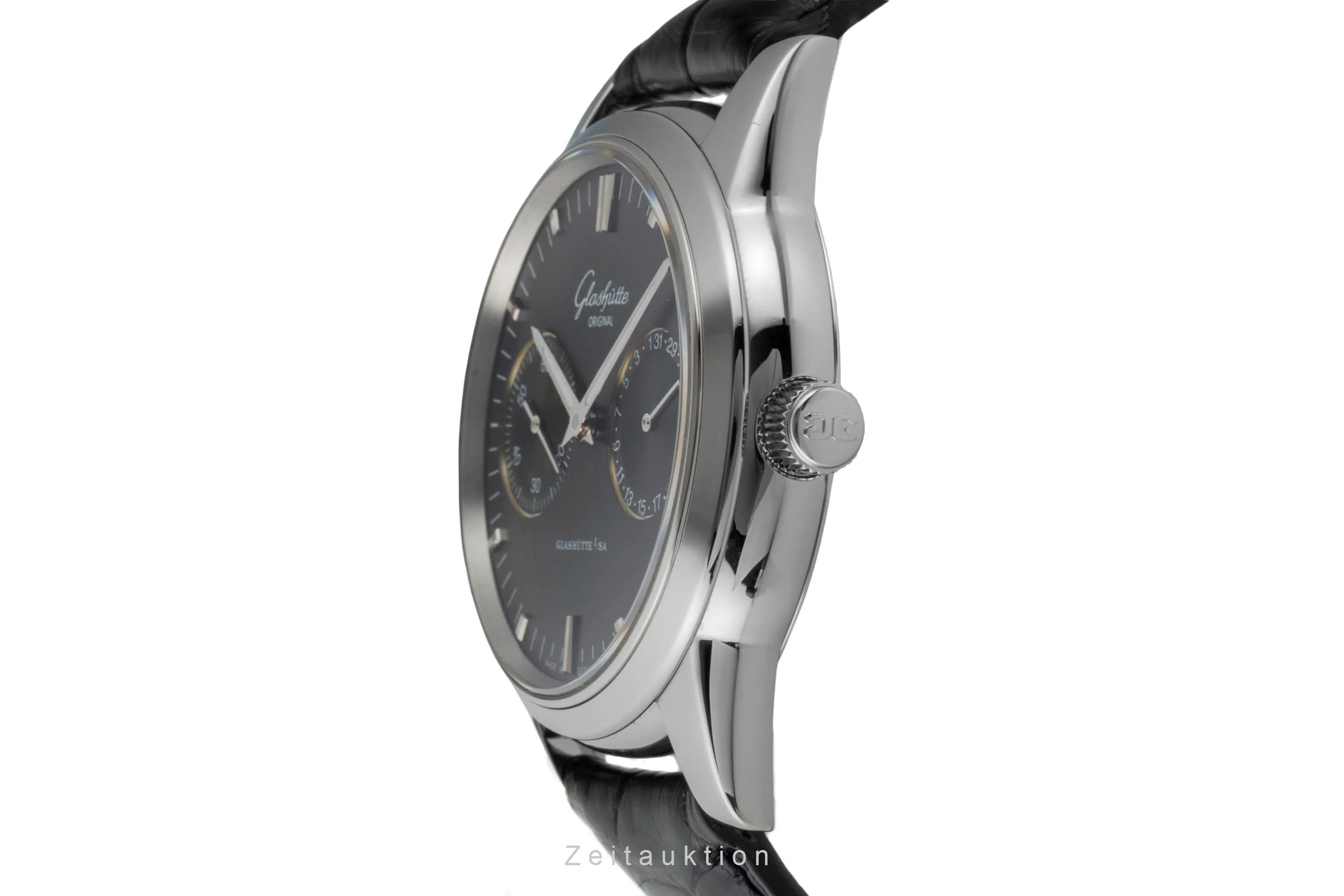 Glashütte Senator steel automatic men's watch 39-58-01-02-04  [2600158] - Image 7
