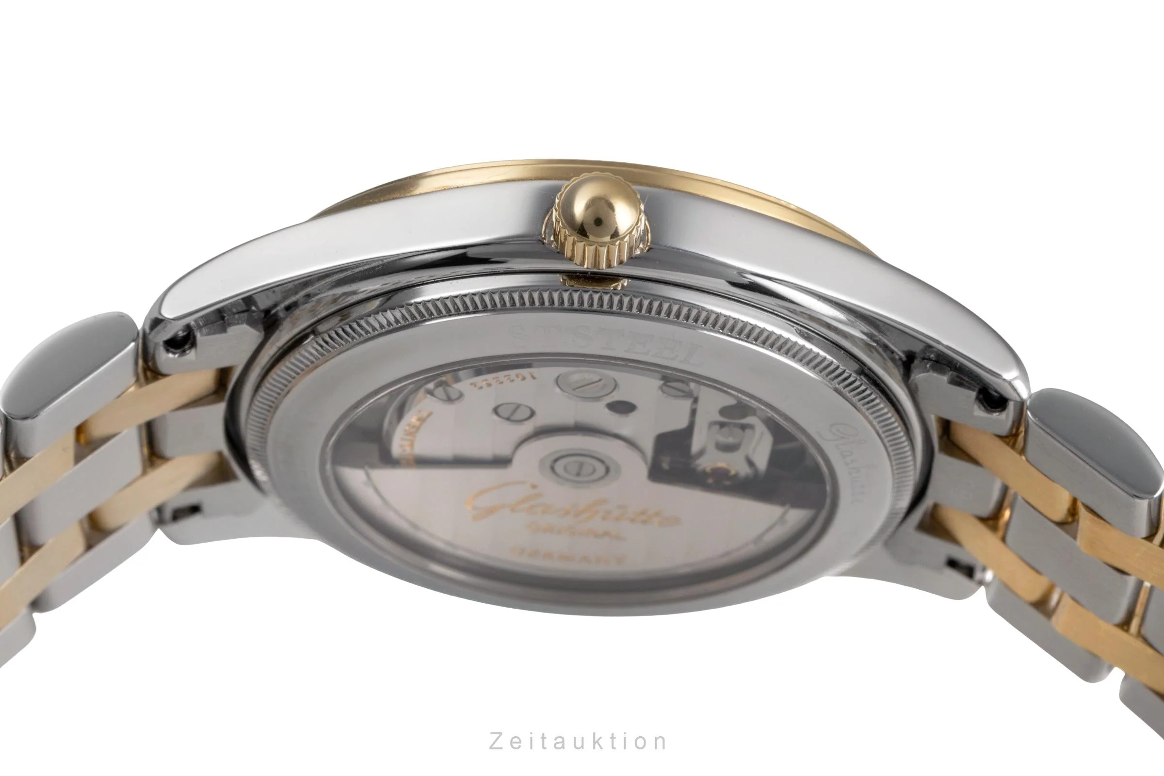 Glashütte Senator steel / gold automatic men's watch 10-33-05-18-04  [2504474] - Image 11