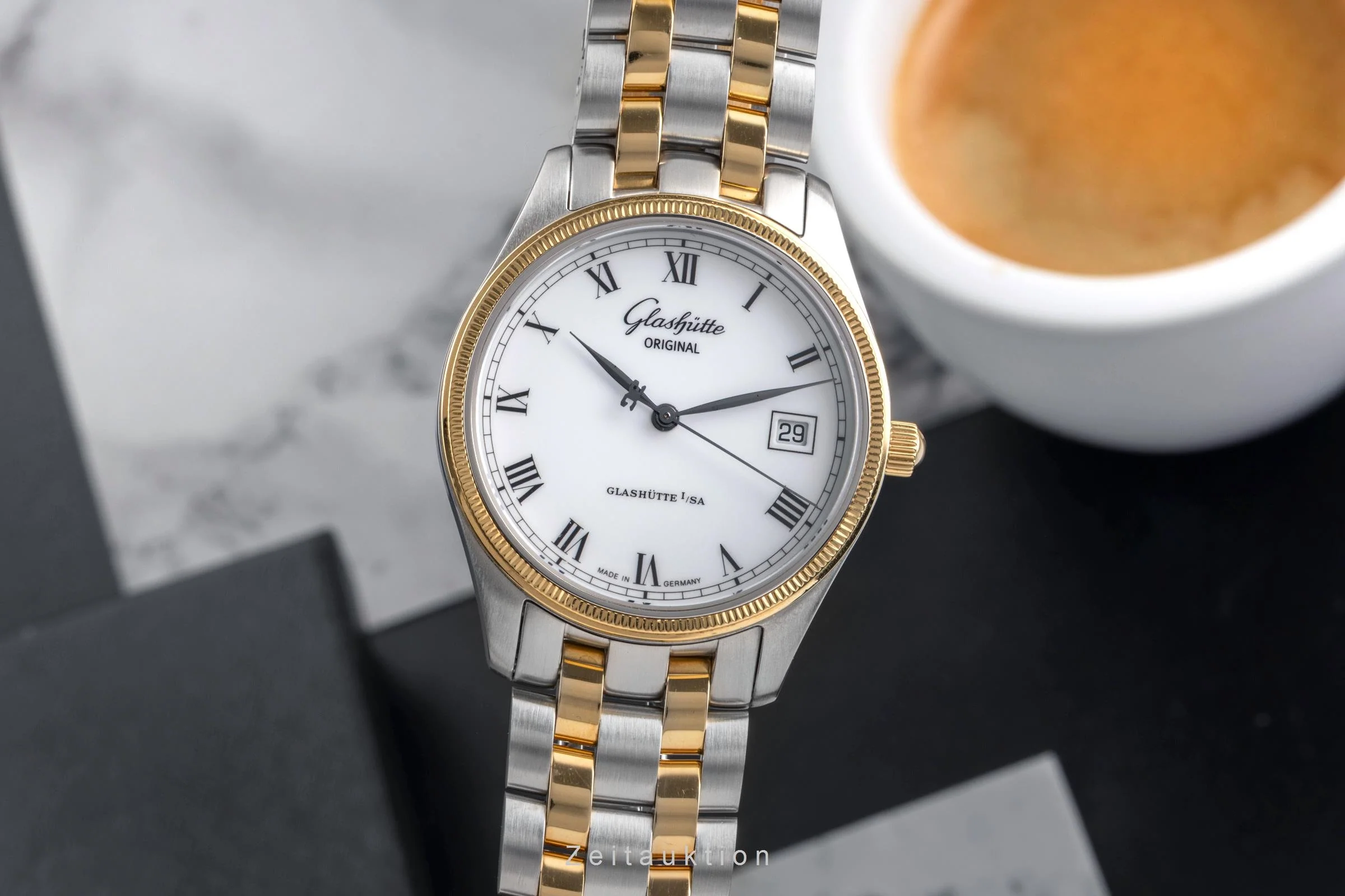 Glashütte Senator steel / gold automatic men's watch 10-33-05-18-04  [2504474] - Image 2