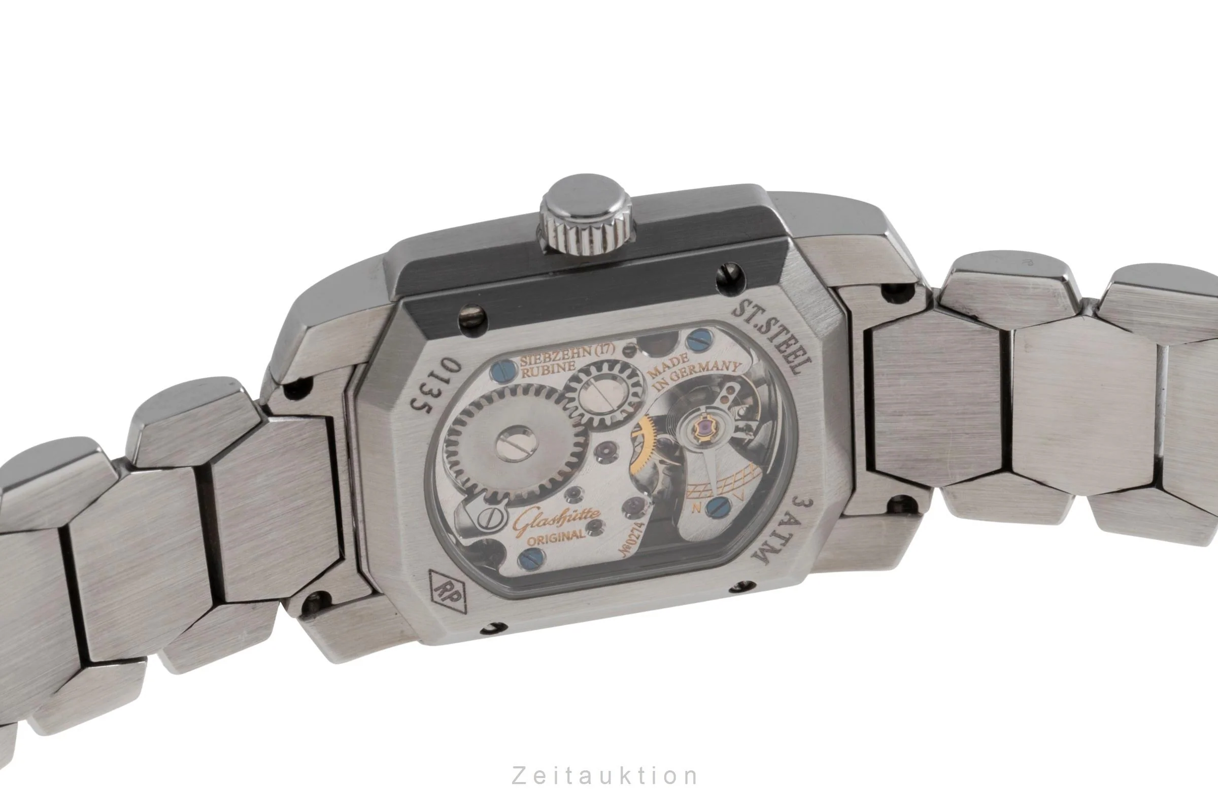 Glashütte Senator steel manual winding women's watch 21-01-01-01-04  [2403701] - Image 12