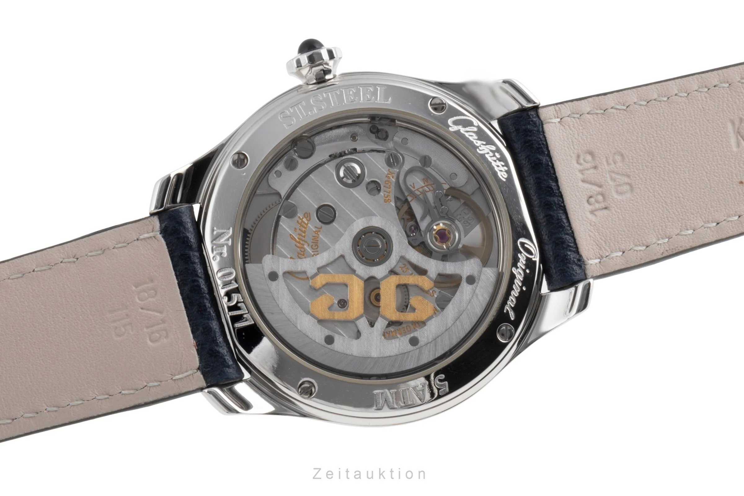 Glashütte Serenade steel automatic women's watch 1-39-22-07-02-04 LP: 5700EUR  [2504432] - Image 11