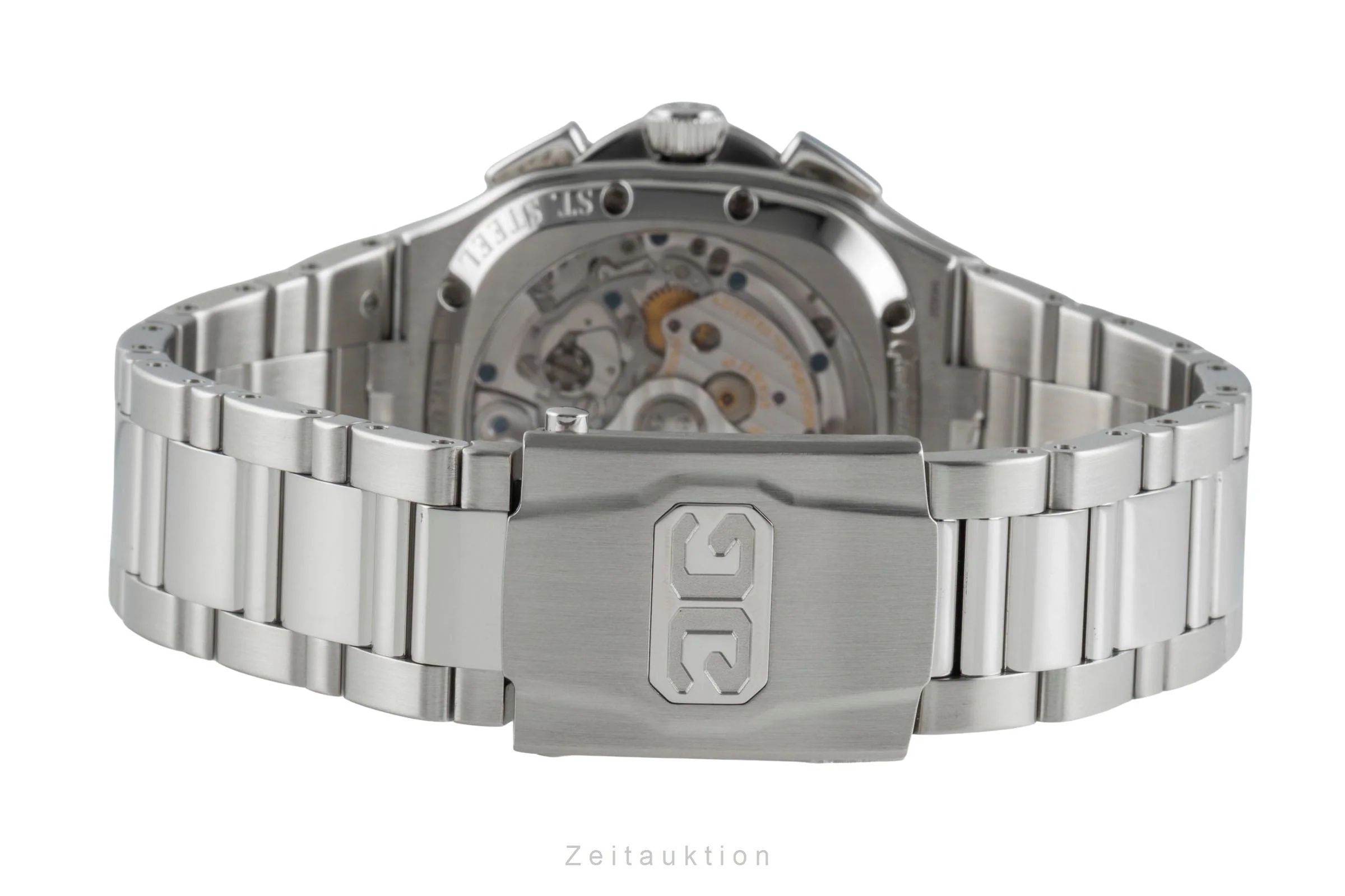 Glashütte Seventies chronograph steel automatic men's watch 1-37-02-01-02-70 LP: 16100EUR  [2505708] - Image 13
