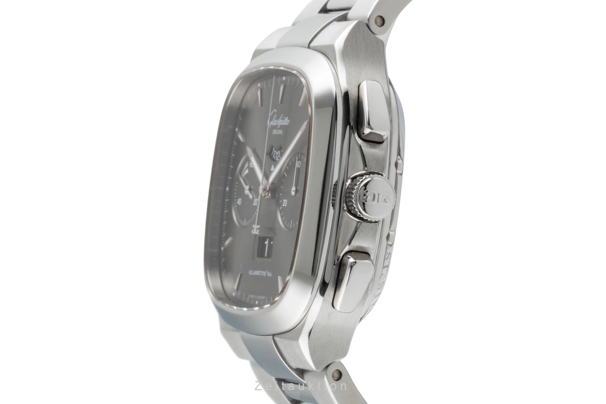 Glashütte Seventies chronograph steel automatic men's watch 1-37-02-01-02-70 LP: 16100EUR  [2505708] - Image 7