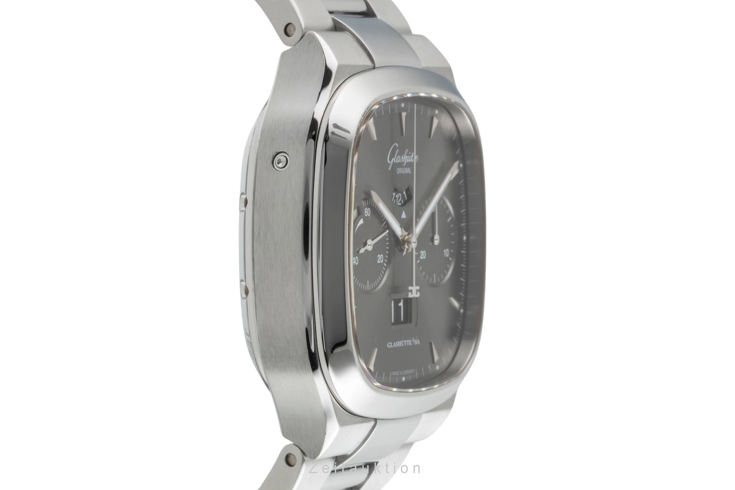 Glashütte Seventies chronograph steel automatic men's watch 1-37-02-01-02-70 LP: 16100EUR  [2505708] - Image 8