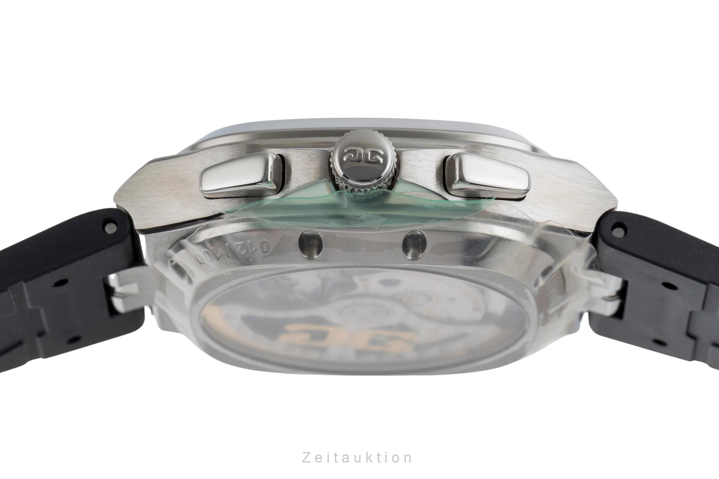 Glashütte Seventies chronograph steel automatic men's watch 1-37-02-10-02-63 Limited  [2504258] - Image 12