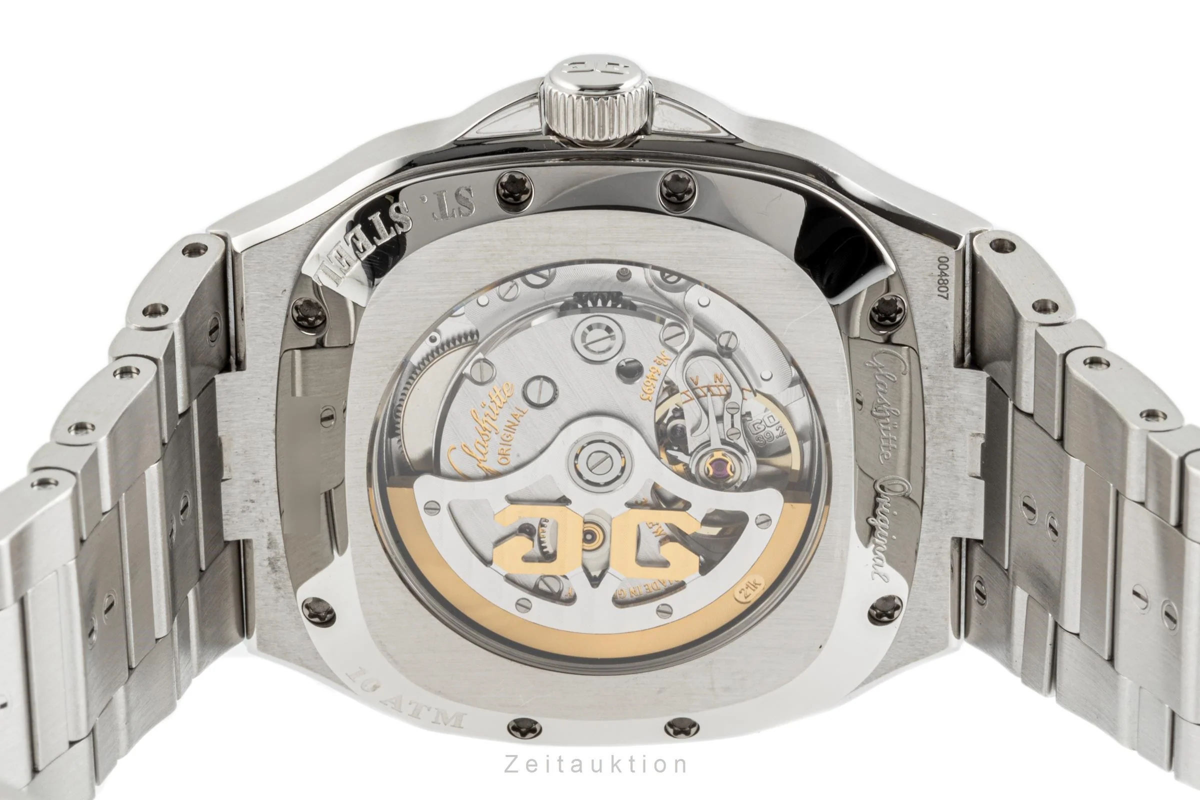 Glashütte Seventies steel automatic men's watch 2-39-47-12-12-14 LP: 10800EUR  [2301432] - Image 10