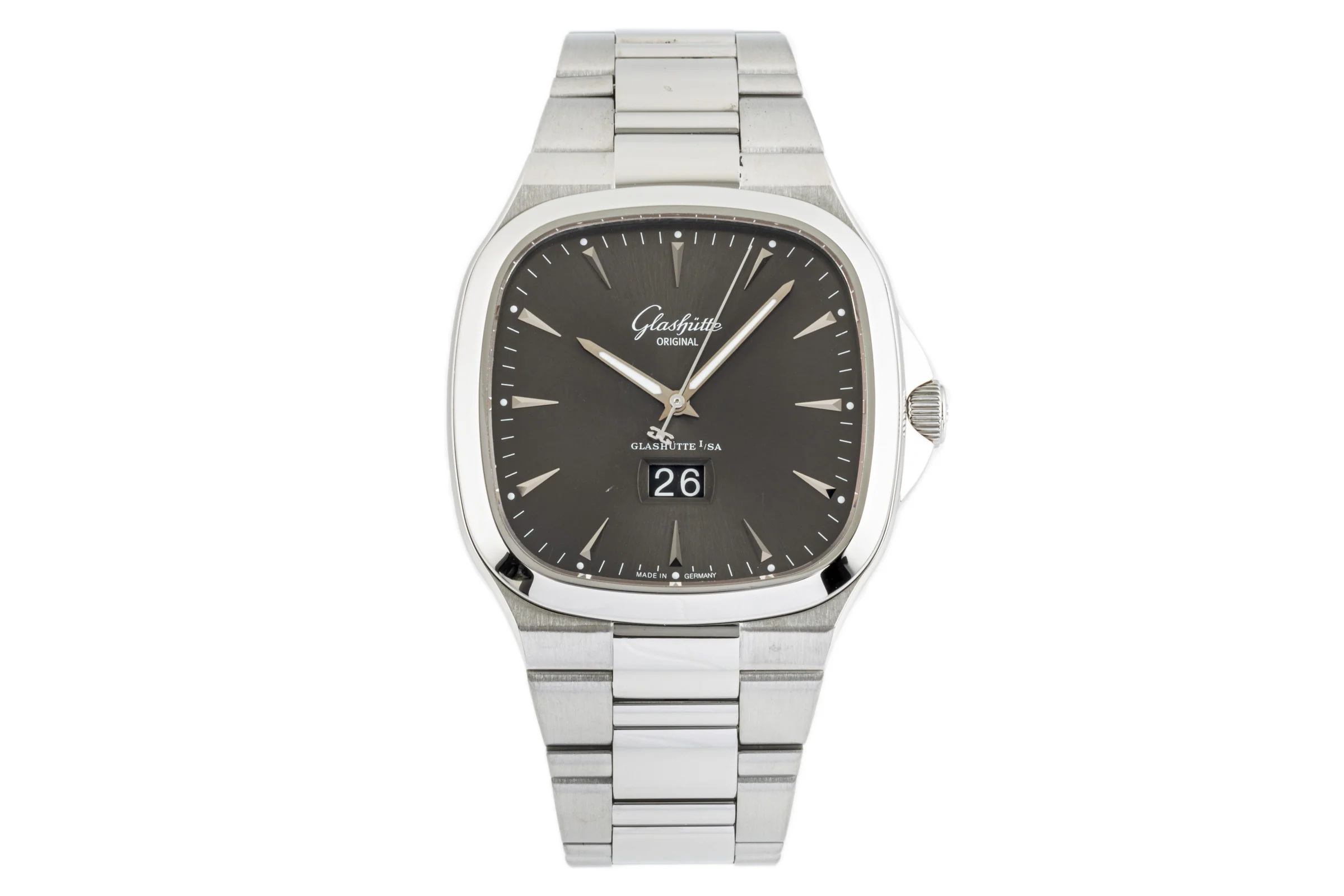 Glashütte Seventies steel automatic men's watch 2-39-47-12-12-14 LP: 10800EUR  [2301432] - Image 4