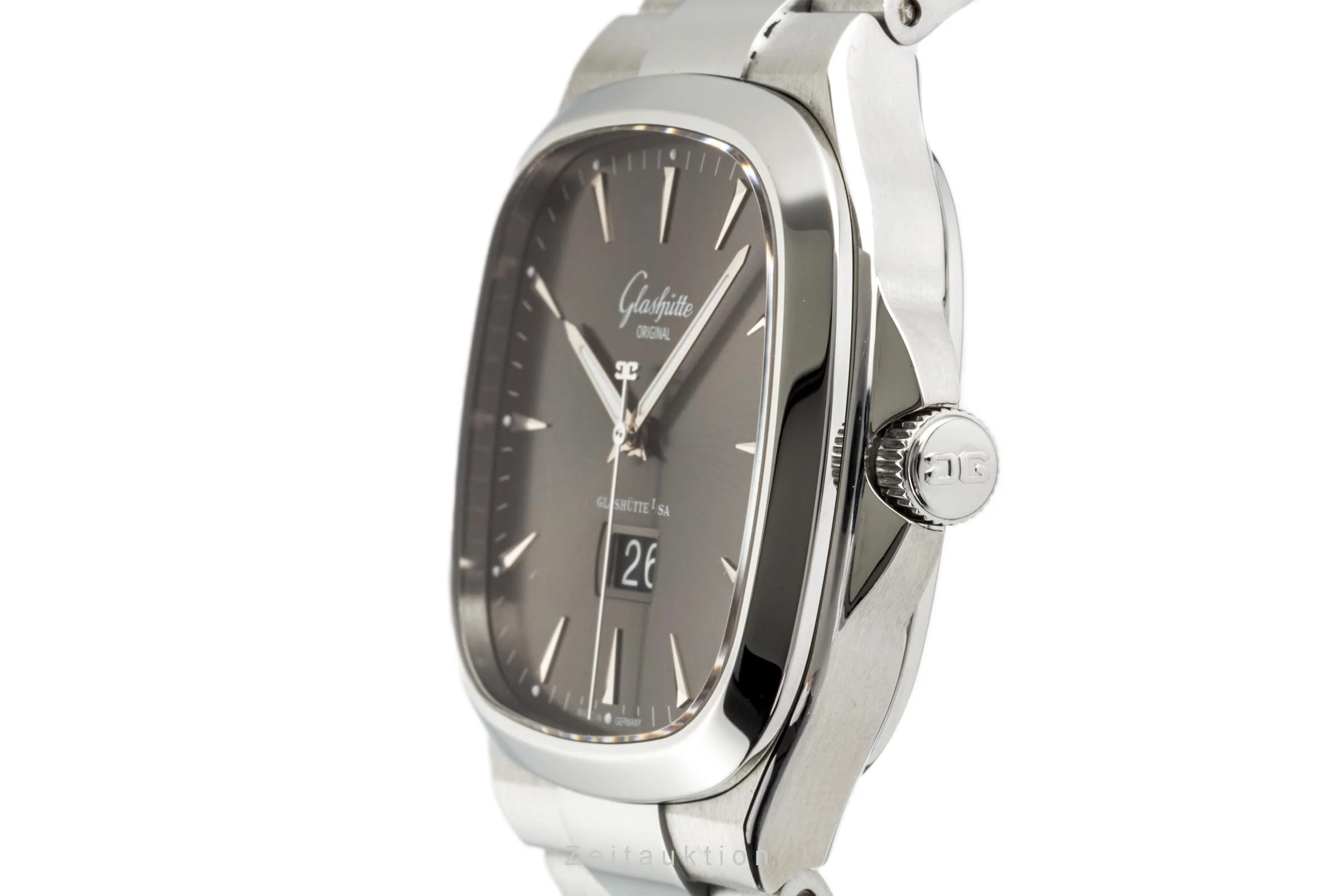 Glashütte Seventies steel automatic men's watch 2-39-47-12-12-14 LP: 10800EUR  [2301432] - Image 6