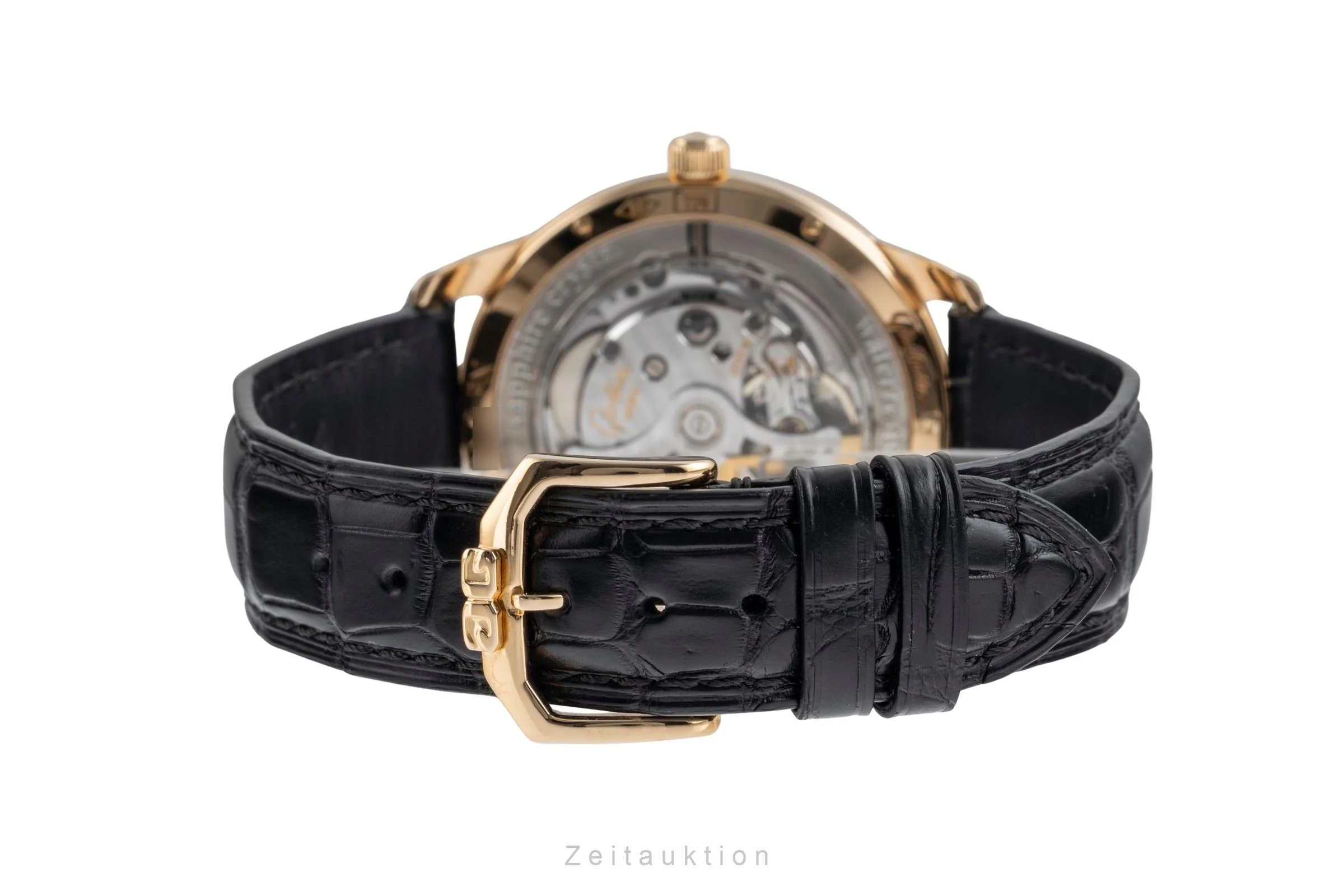 Glashütte Sixties 18 ct red gold automatic men's watch 1-39-52-01-01-04 LP: 14100EUR  [2504107] - Image 13