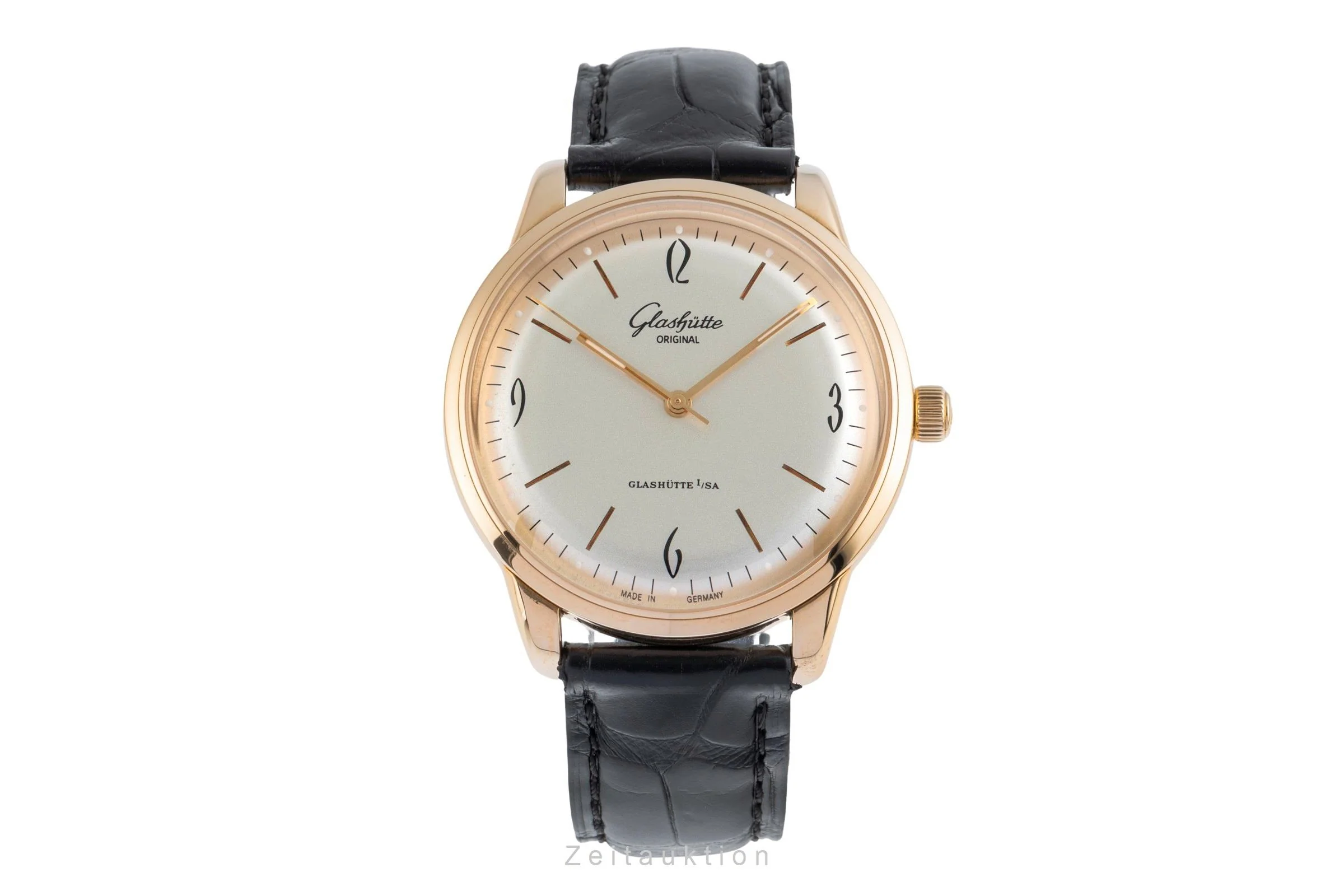 Glashütte Sixties 18 ct red gold automatic men's watch 1-39-52-01-01-04 LP: 14100EUR  [2504107] - Image 5