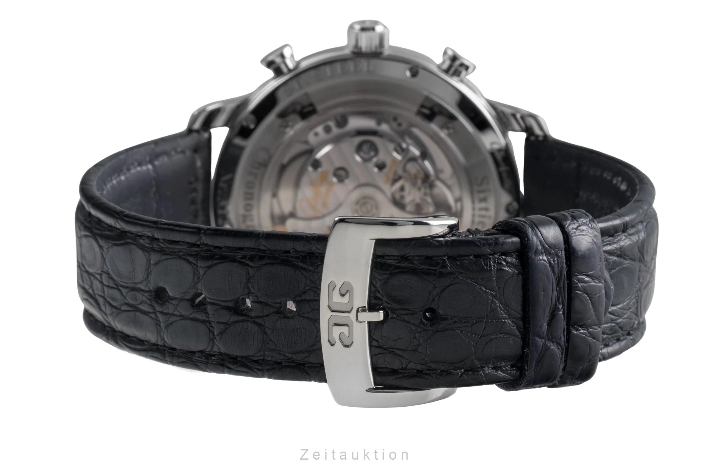 Glashütte Sixties chronograph steel automatic men's watch 1-39-34-03-22-04 LP: 8800EUR  [2503849] - Image 13