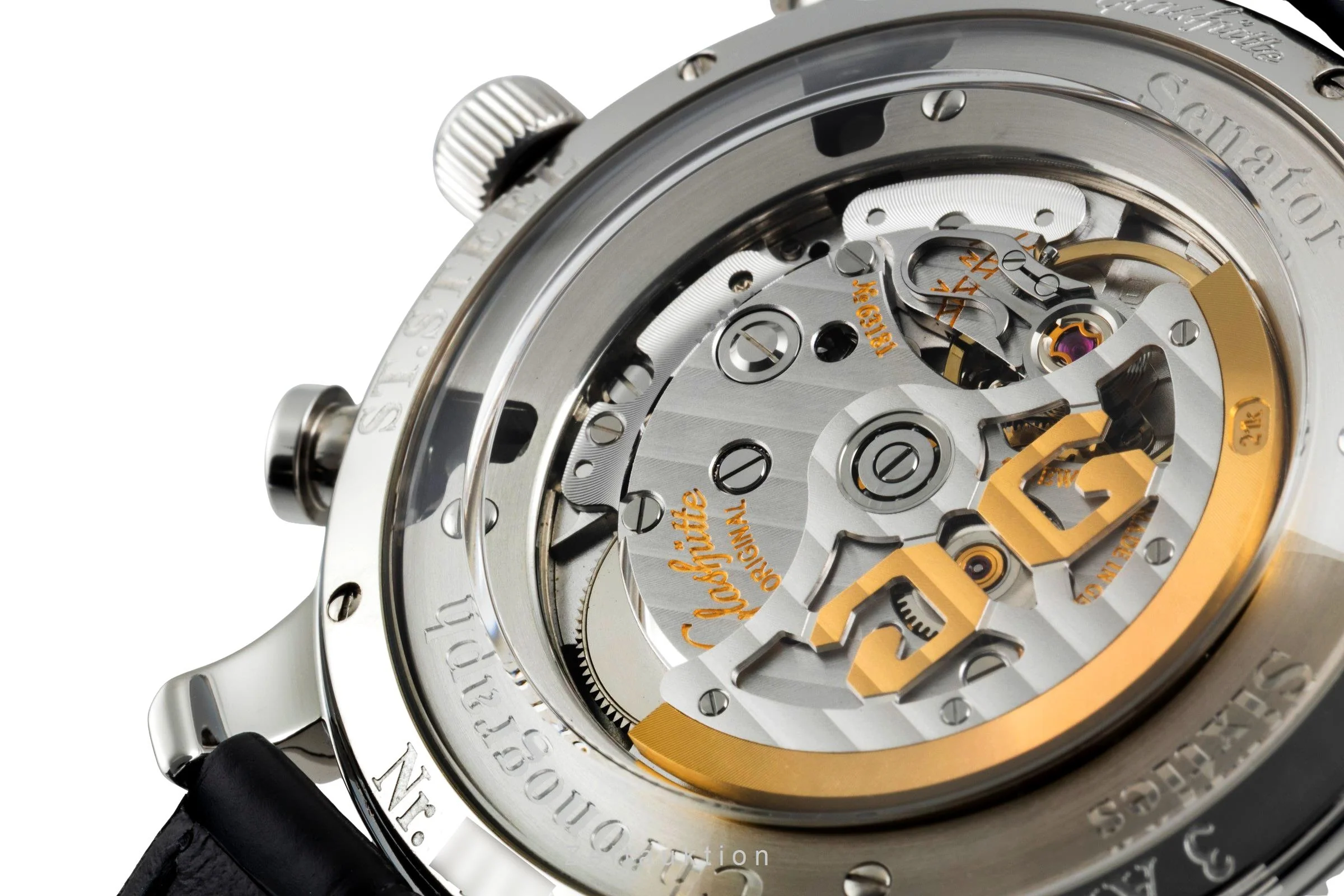 Glashütte Sixties chronograph steel automatic men's watch 1-39-34-03-22-04 LP: 8800EUR  [2505655] - Image 14