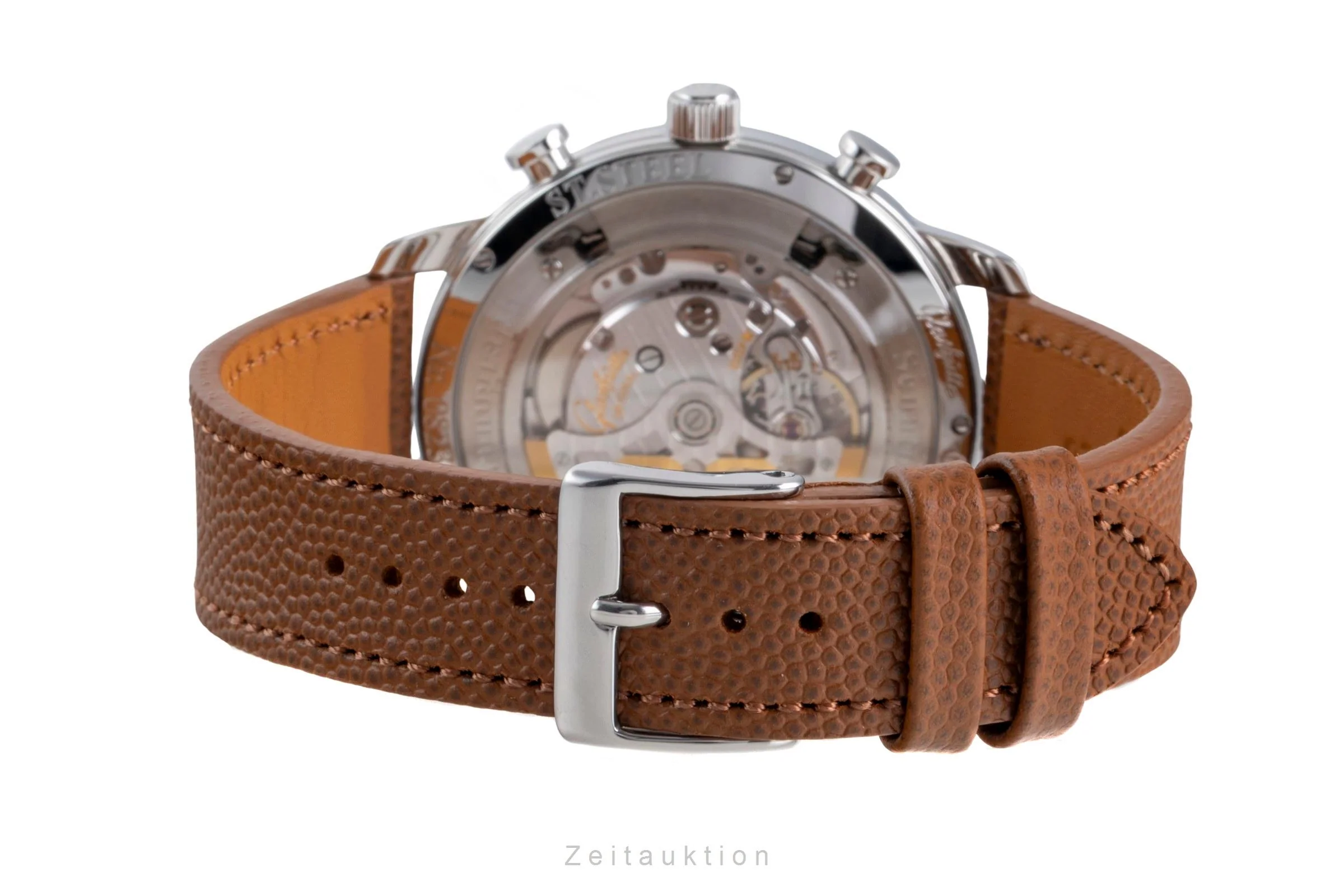 Glashütte Sixties chronograph steel automatic men's watch 1-39-34-03-22-04 LP: 8800EUR  [2507536] - Image 14