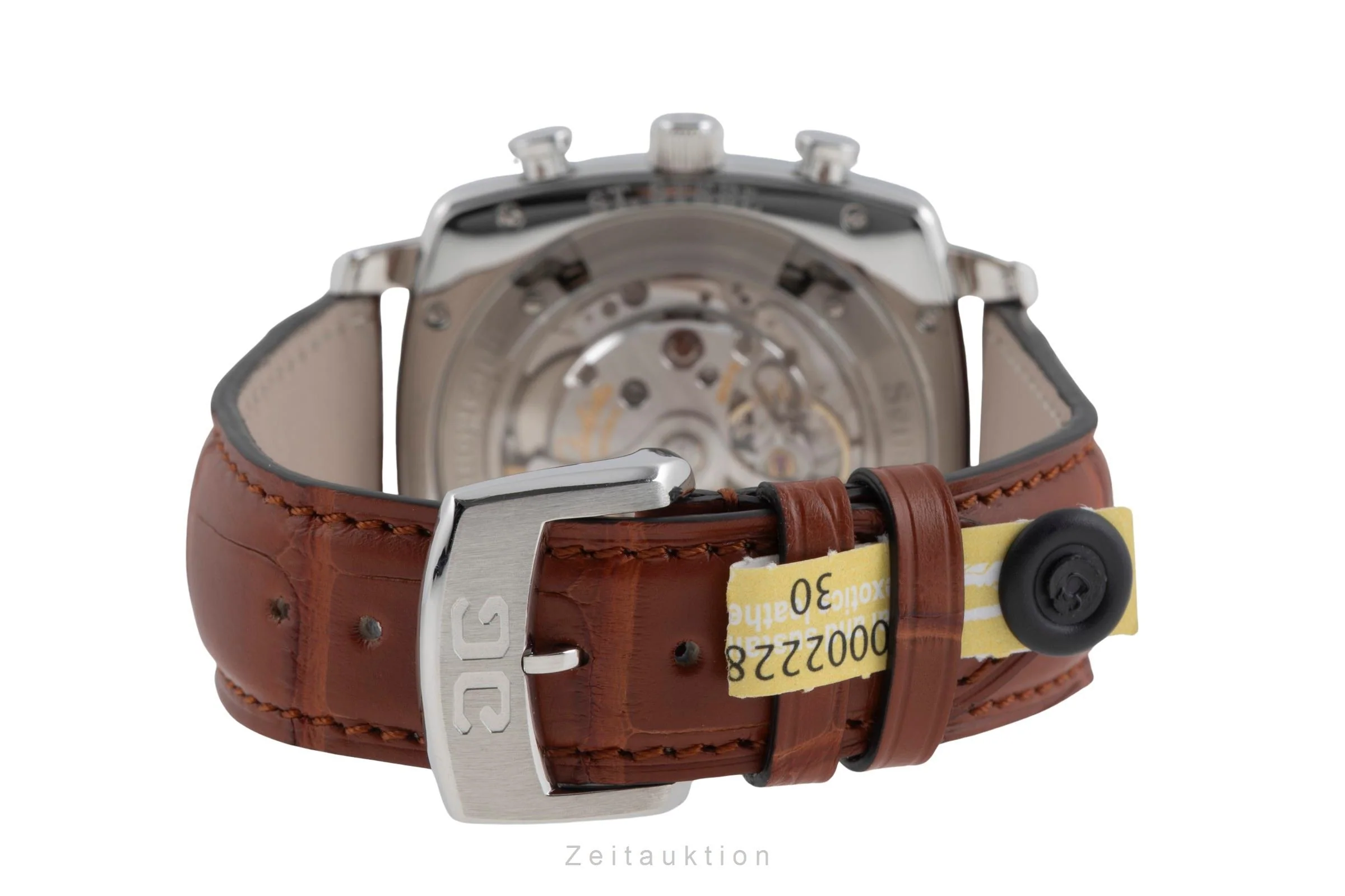 Glashütte Sixties chronograph steel automatic men's watch 1-39-34-03-32-04 LP: 8800EUR  [2600713] - Image 14