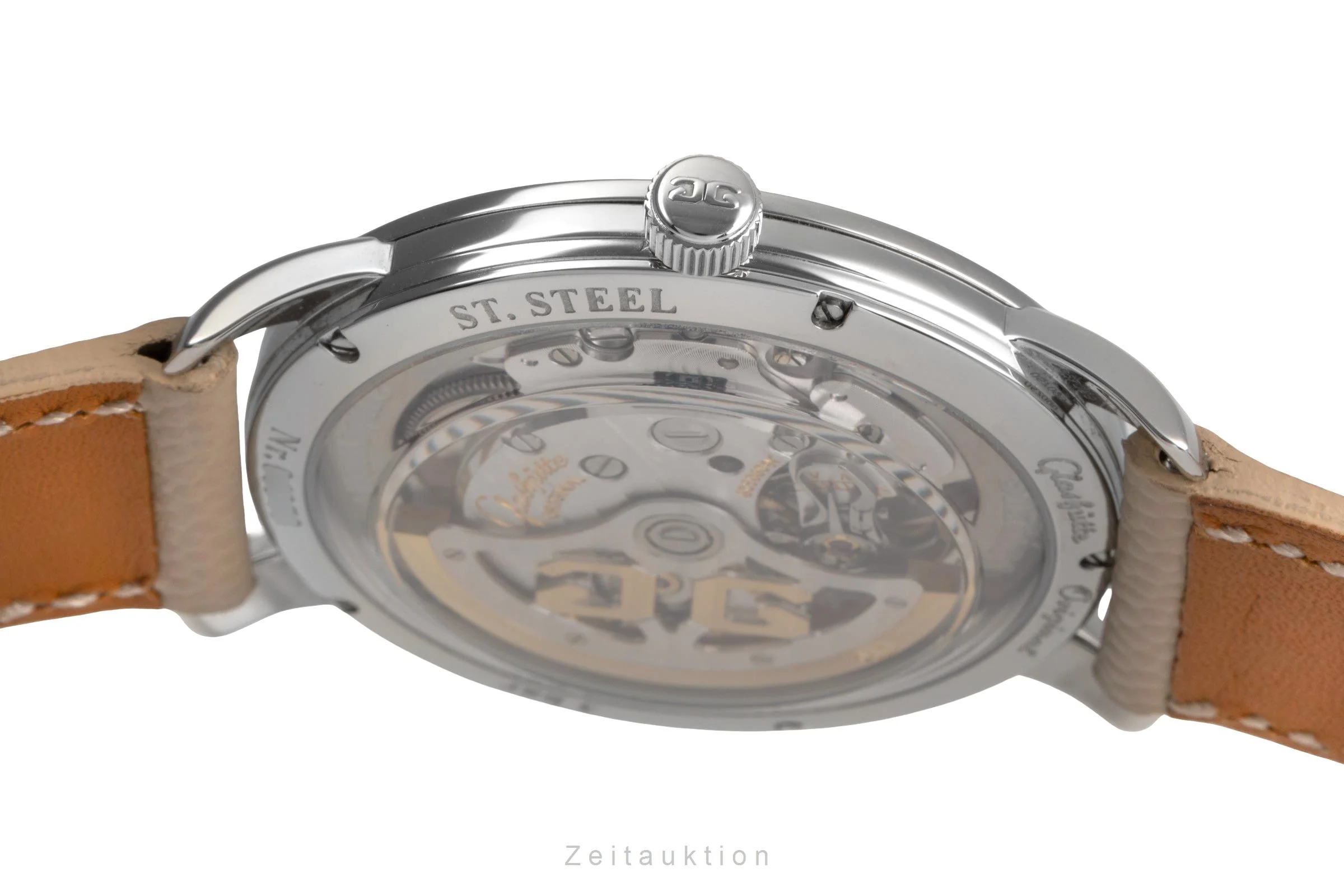 Glashütte Sixties steel automatic men's watch 1-39-52-01-02-04	  [2503654] - Image 11
