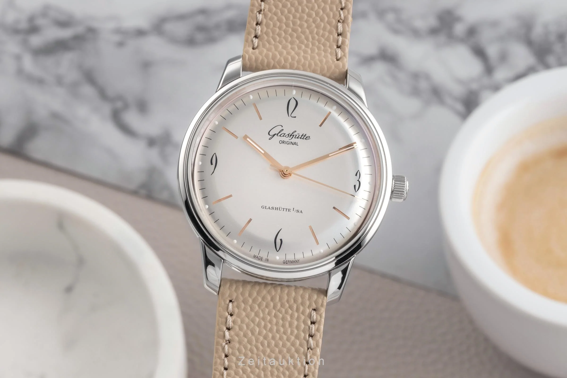 Glashütte Sixties steel automatic men's watch 1-39-52-01-02-04	  [2503654] - Image 2