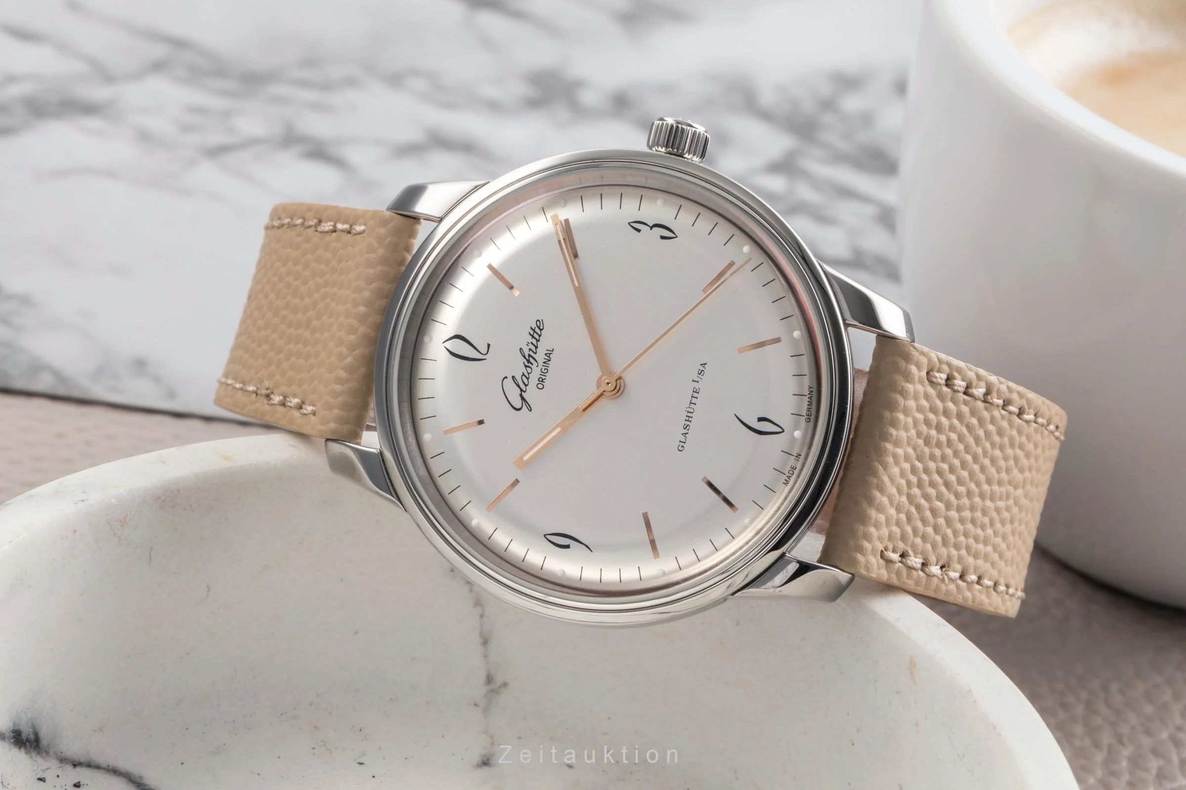 Glashütte Sixties steel automatic men's watch 1-39-52-01-02-04	  [2503654] - Image 3