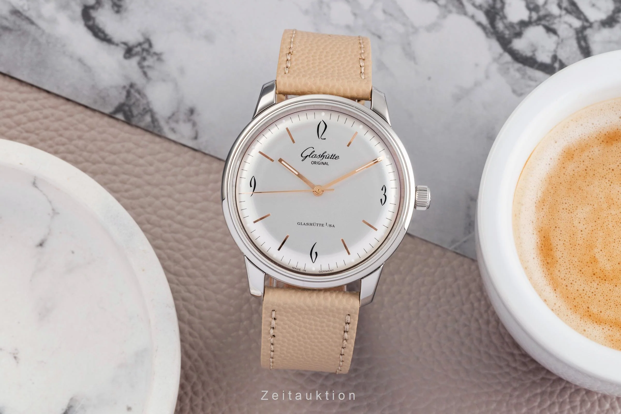 Glashütte Sixties steel automatic men's watch 1-39-52-01-02-04	  [2503654] - Image 4