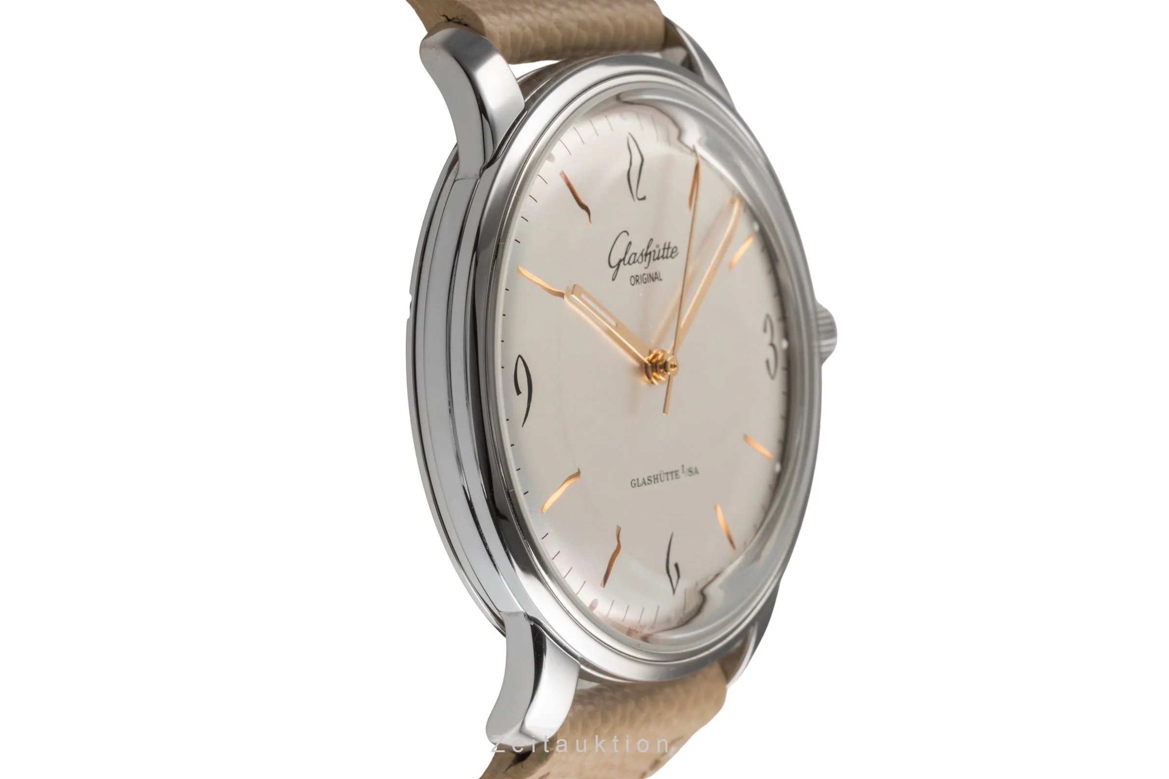 Glashütte Sixties steel automatic men's watch 1-39-52-01-02-04	  [2503654] - Image 8