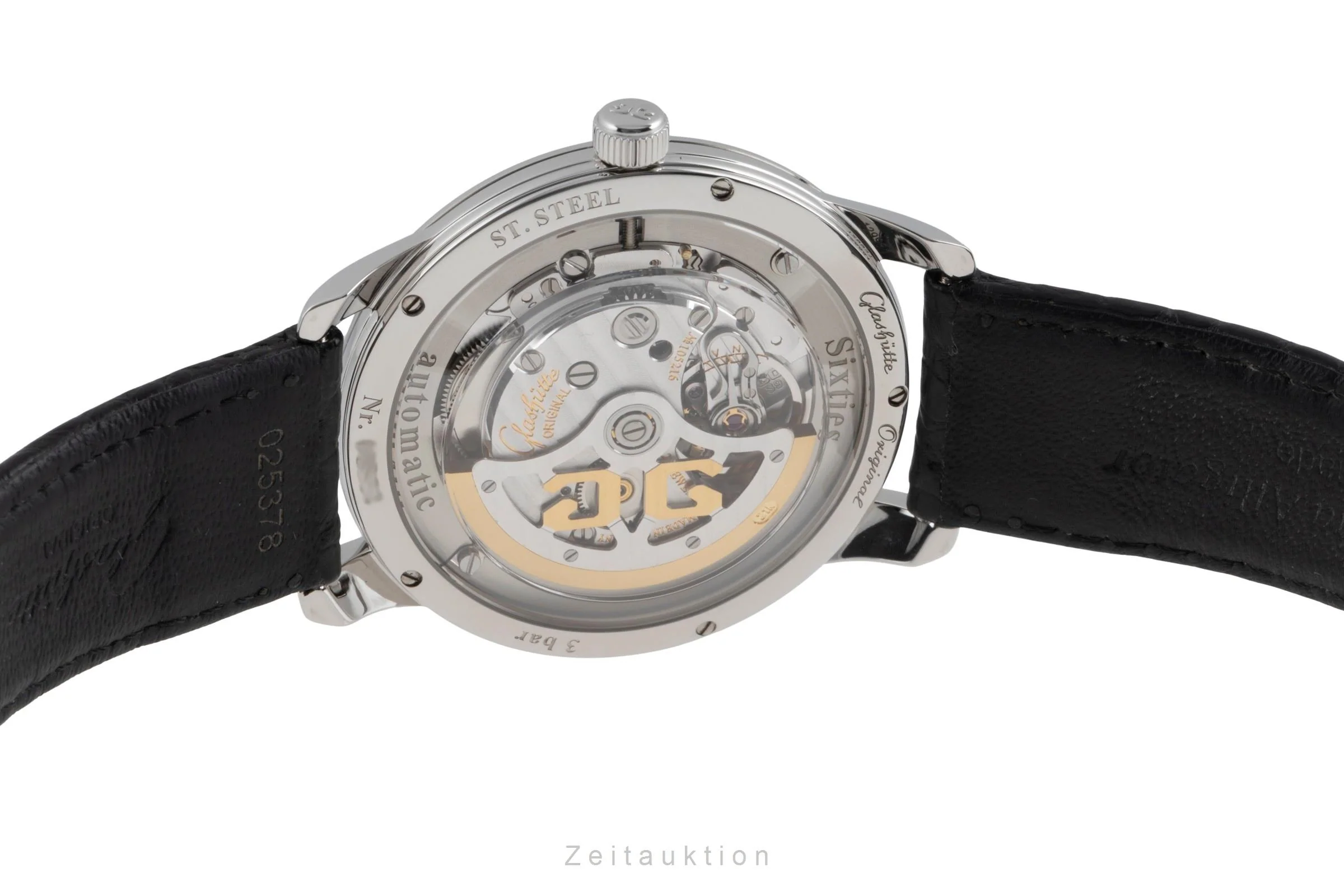 Glashütte Sixties steel automatic men's watch 1-39-52-01-02-04 LP: 7100EUR  [2504746] - Image 12