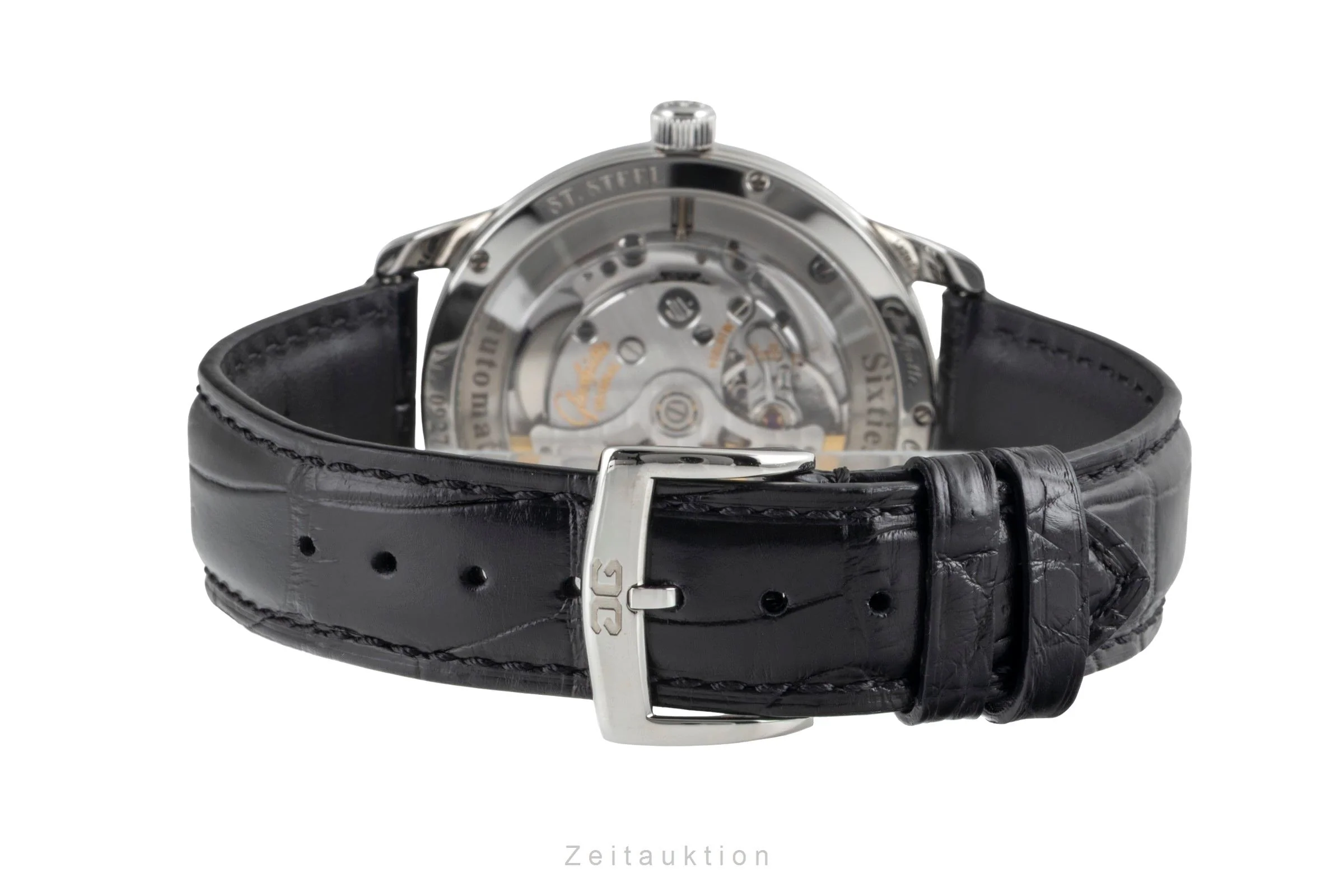 Glashütte Sixties steel automatic men's watch 1-39-52-06-02-04  [2600157] - Image 13