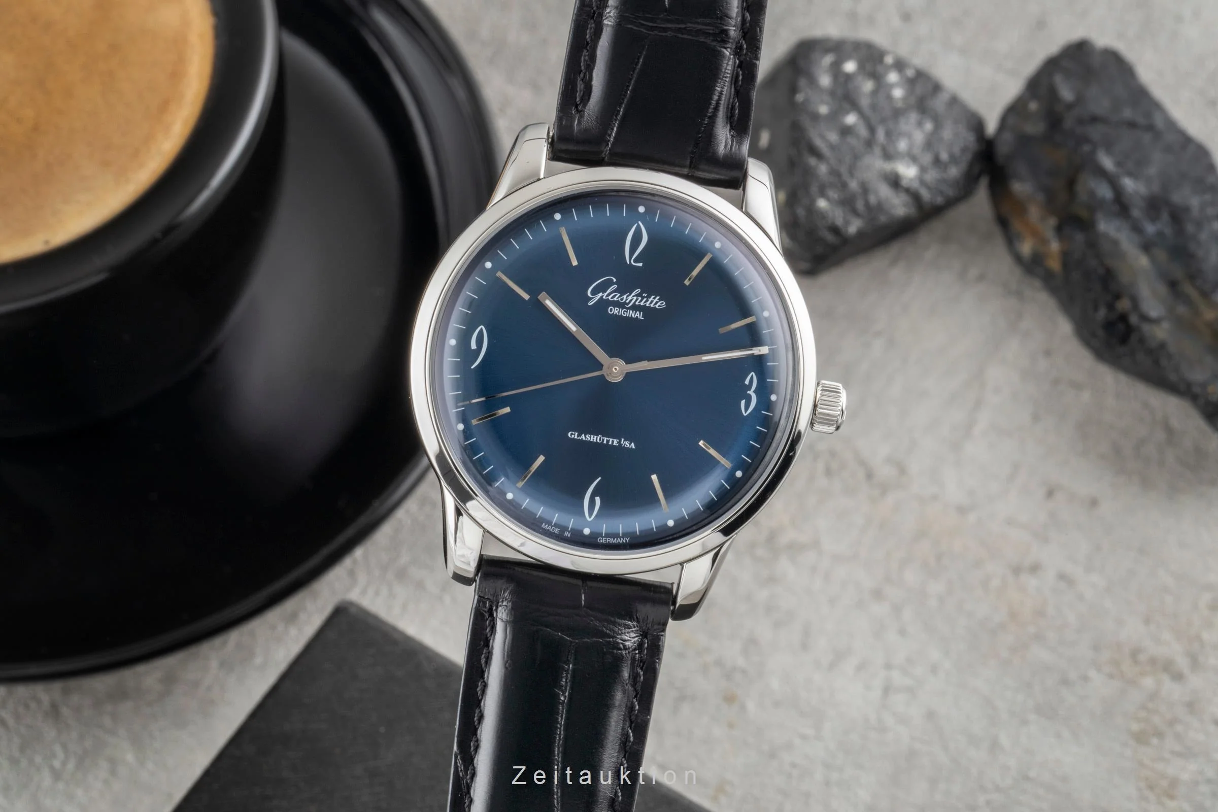 Glashütte Sixties steel automatic men's watch 1-39-52-06-02-04  [2600157] - Image 2