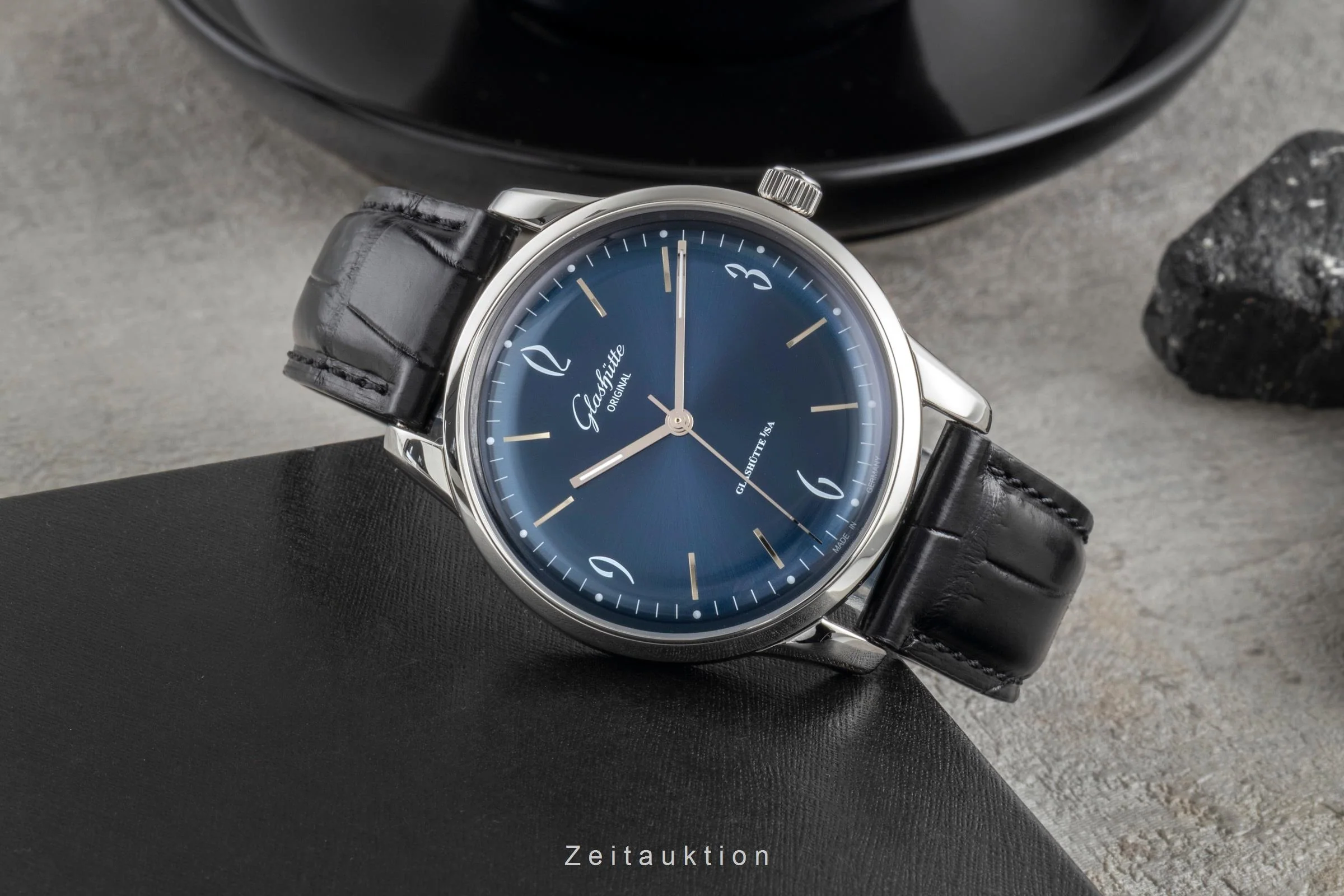 Glashütte Sixties steel automatic men's watch 1-39-52-06-02-04  [2600157] - Image 3