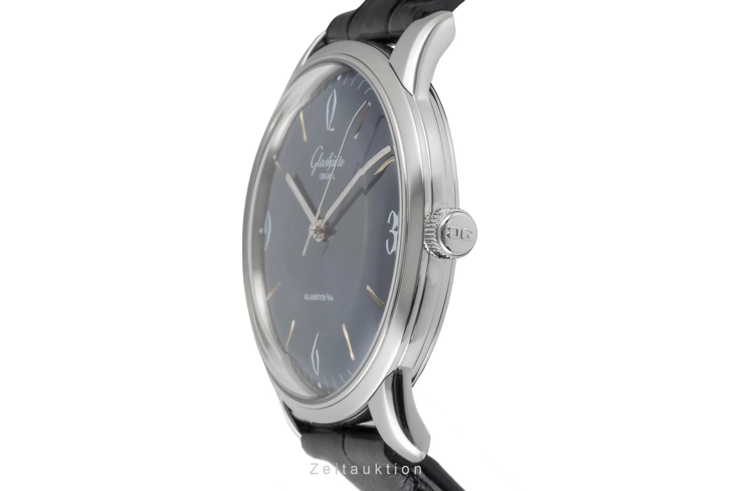 Glashütte Sixties steel automatic men's watch 1-39-52-06-02-04  [2600157] - Image 7