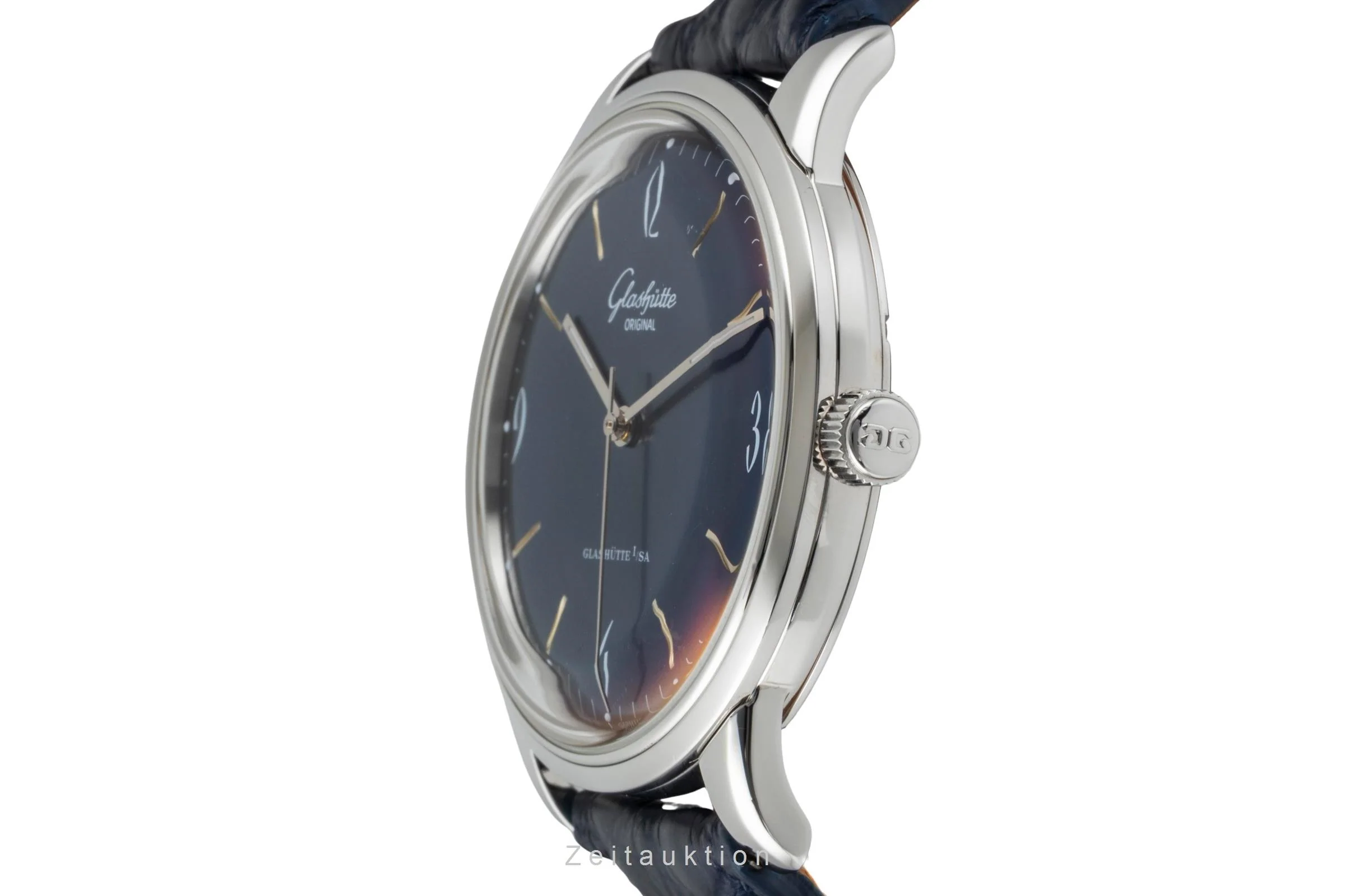 Glashütte Sixties steel automatic men's watch 1-39-52-06-02-04 LP: 7400EUR  [2600292] - Image 7