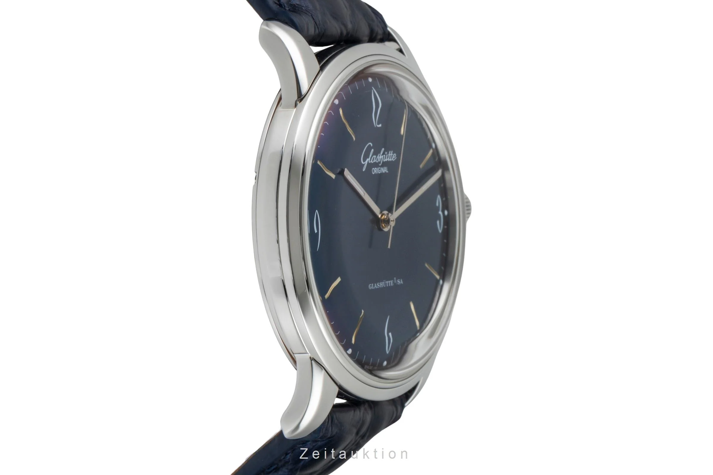 Glashütte Sixties steel automatic men's watch 1-39-52-06-02-04 LP: 7400EUR  [2600292] - Image 8