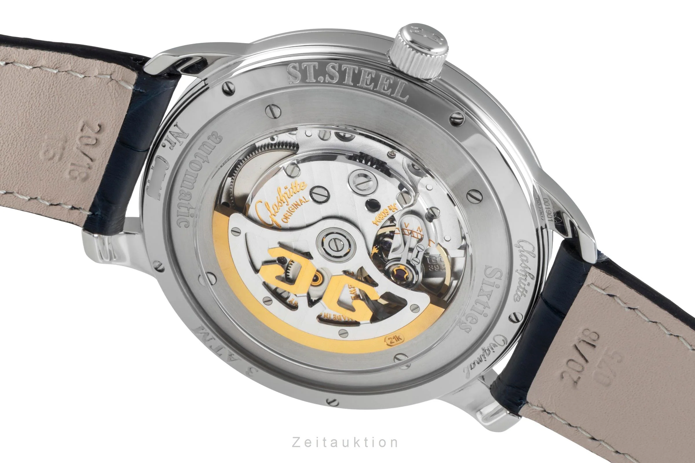 Glashütte Sixties steel automatic men's watch 2-39-47-01-02-04 LP: 8800EUR  [2505448] - Image 12